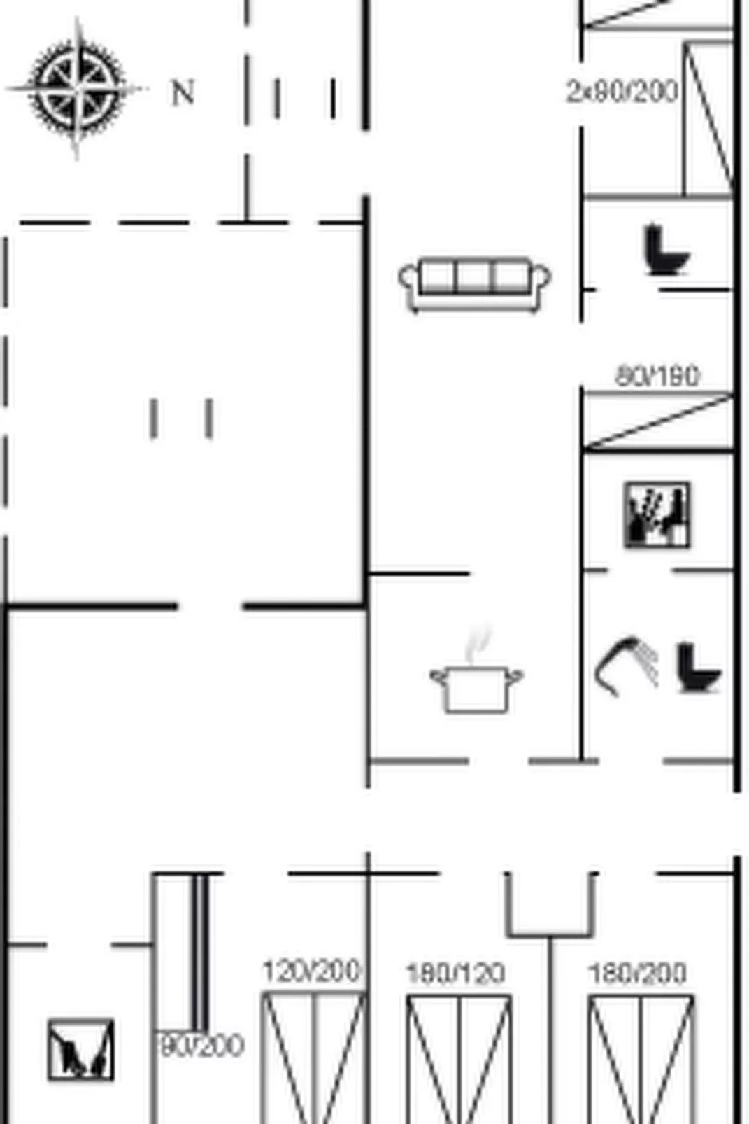 "Justine" - 600m from the sea-Inside