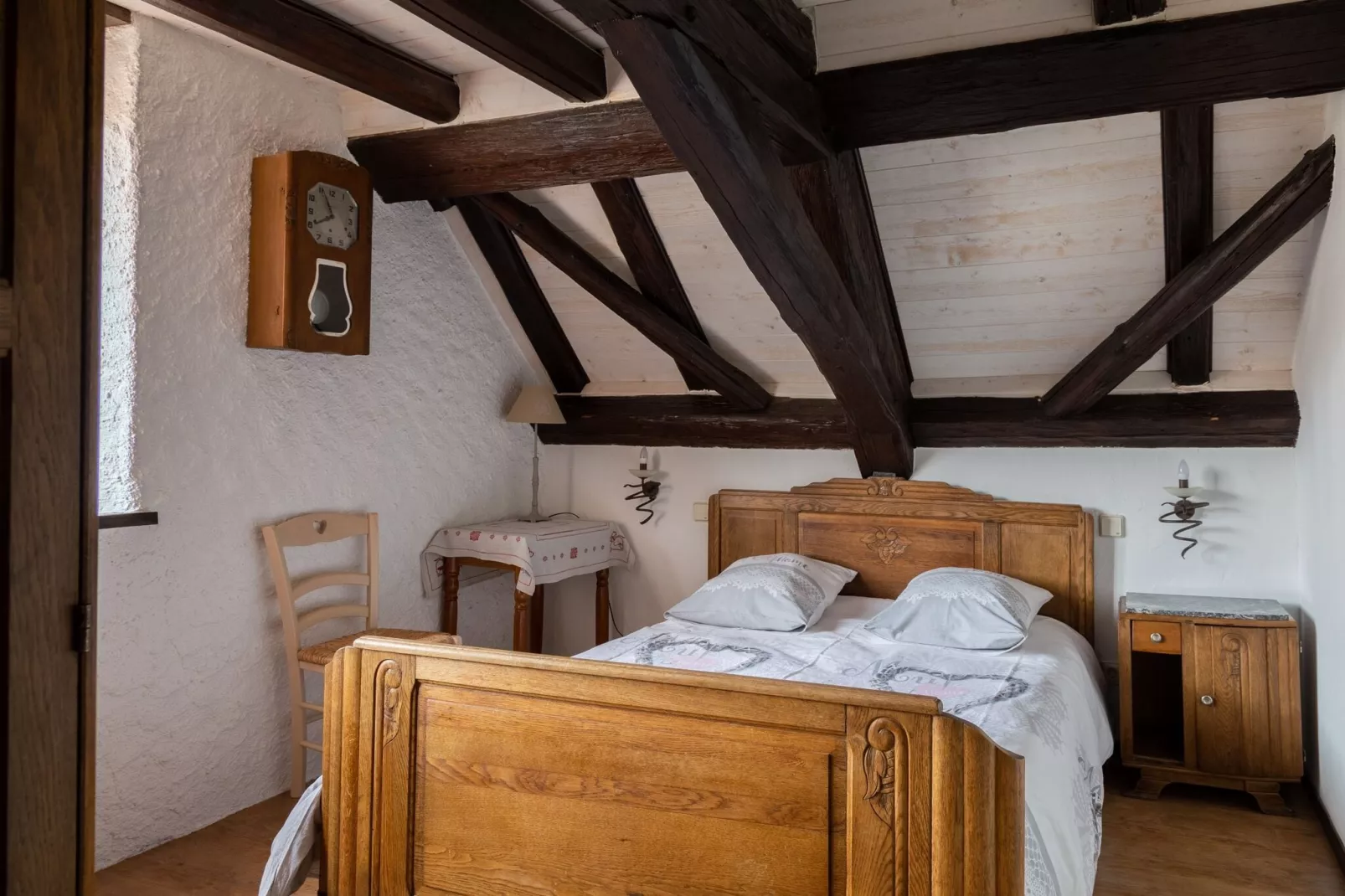 Gite au Grenier d'abondance-Bedroom