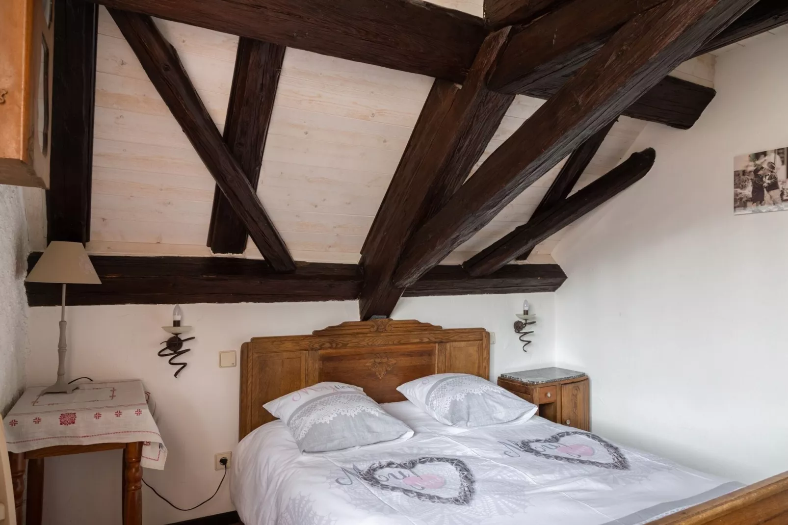 Gite au Grenier d'abondance-Bedroom