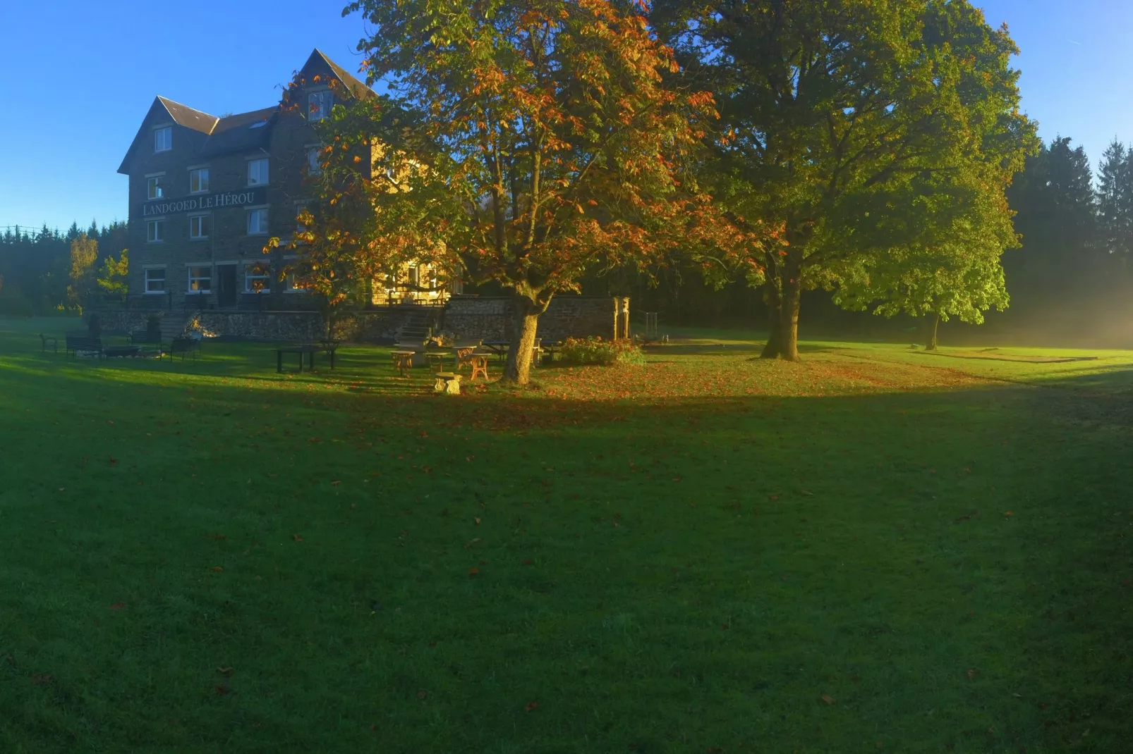Ardennen Landgoed Le Herou-Jardin d'été