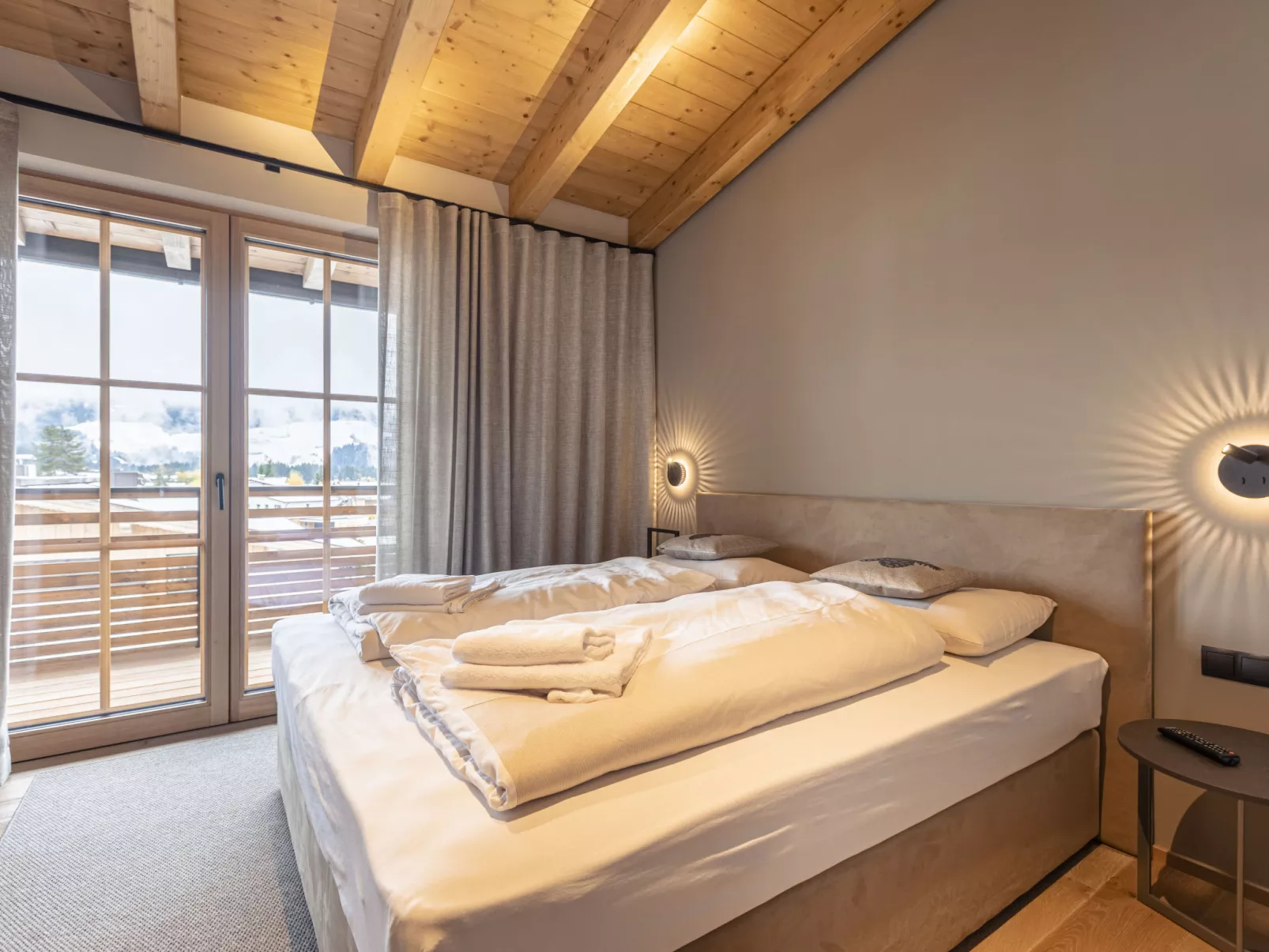 Penthouse mit 3 Schlafzimmern & IR-Sauna-Inside