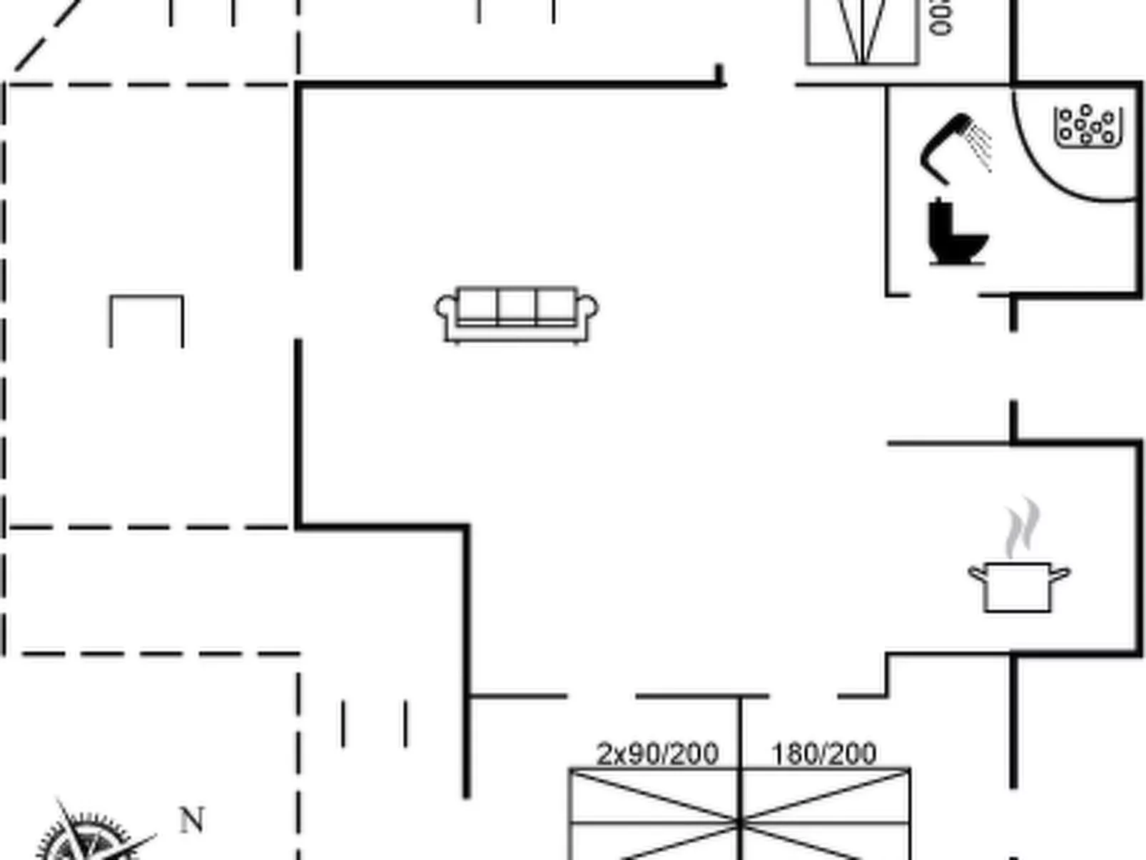 "Anethe" - 100m to the inlet-Inside