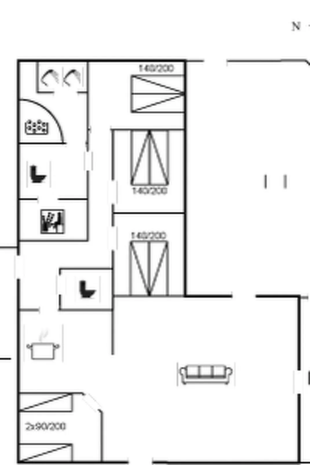 "Drea" - 250m from the sea-Inside