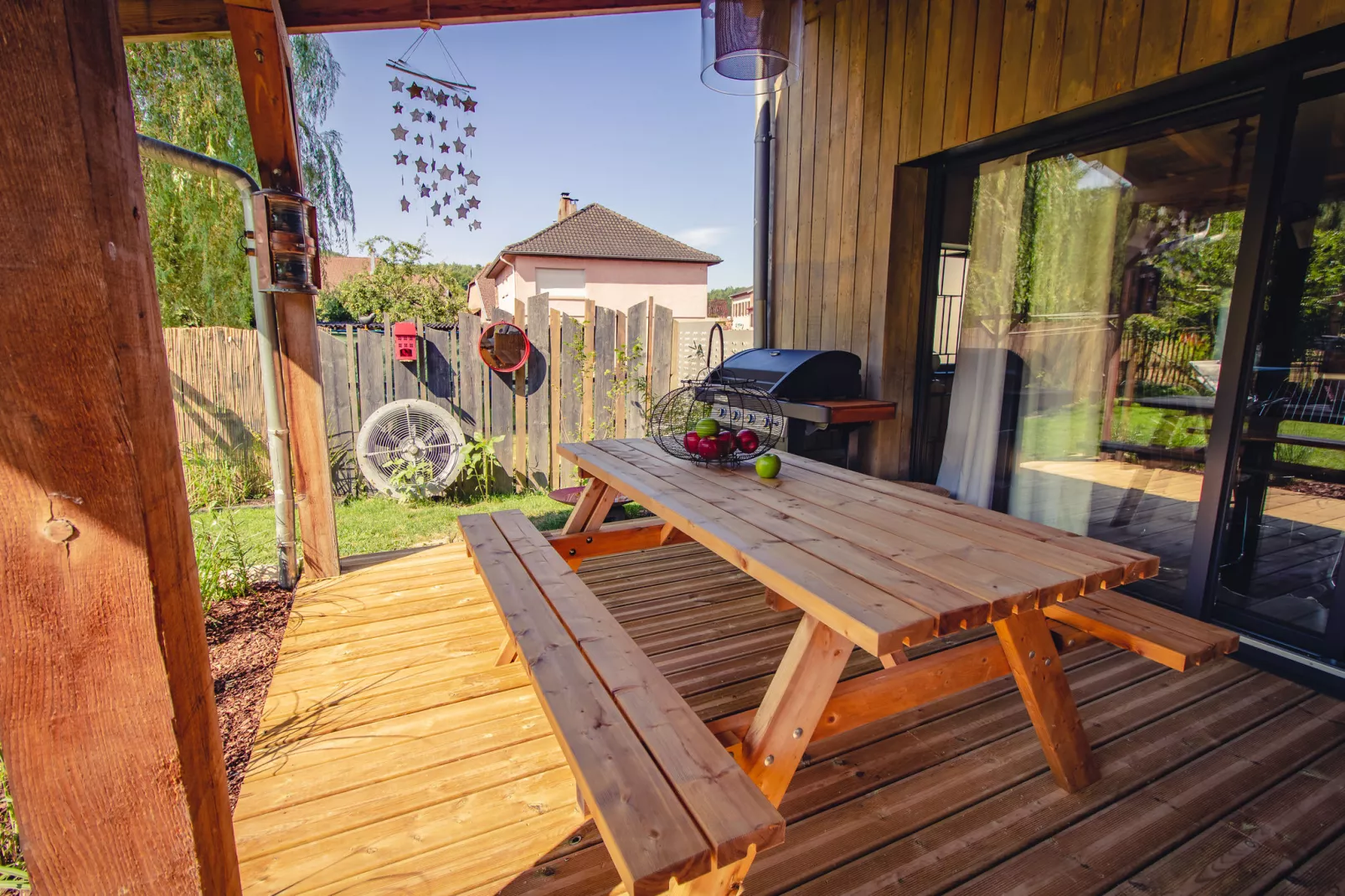 Gîte du Crâ-Terrace balcony