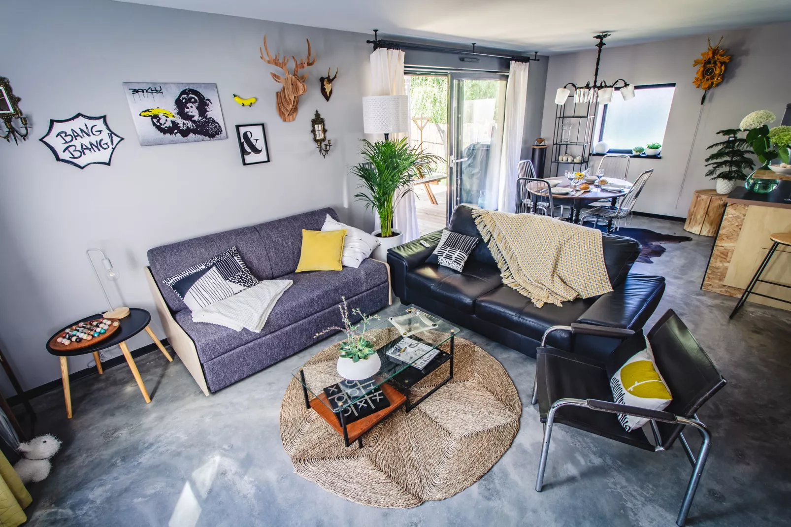 Gîte du Crâ-Living room