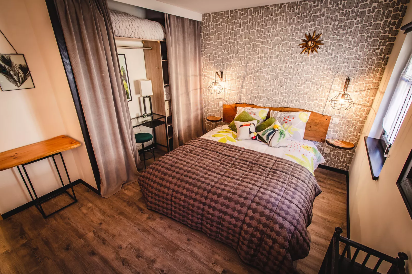 Gîte du Crâ-Bedroom