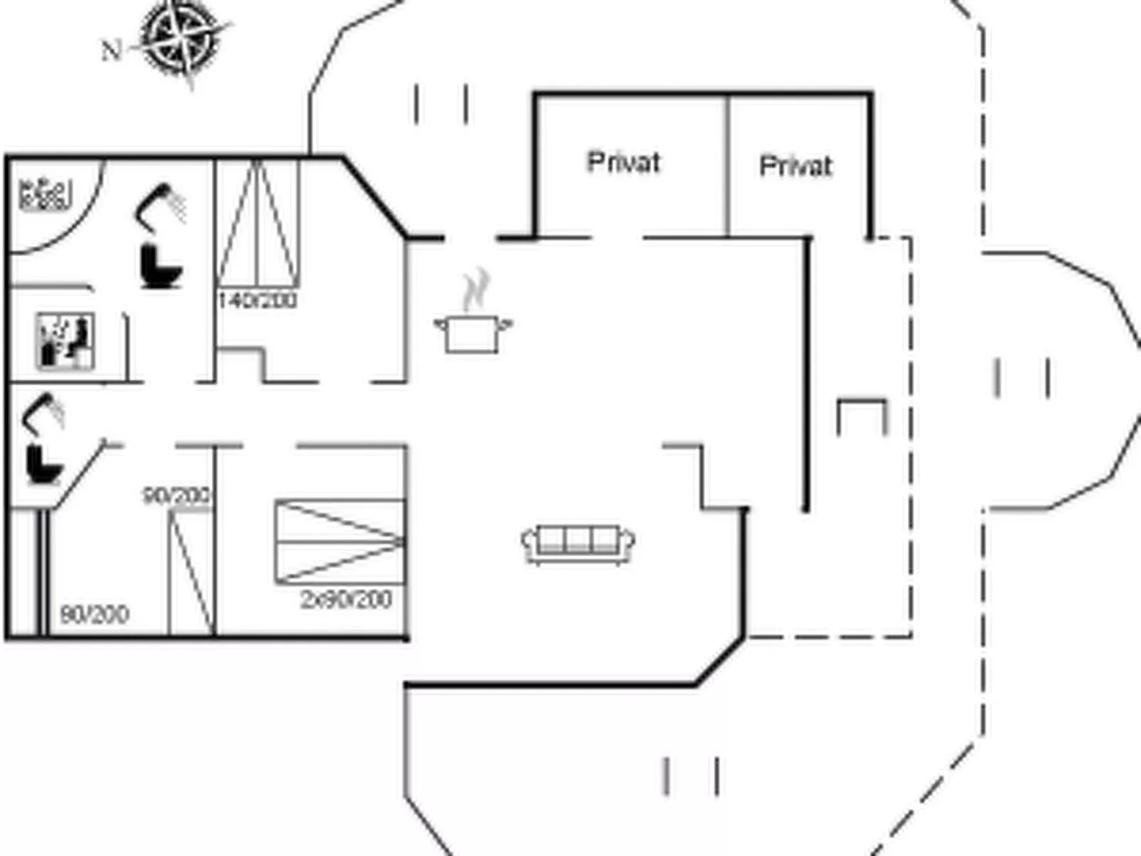 "Siegrid" - 250m from the sea-Inside