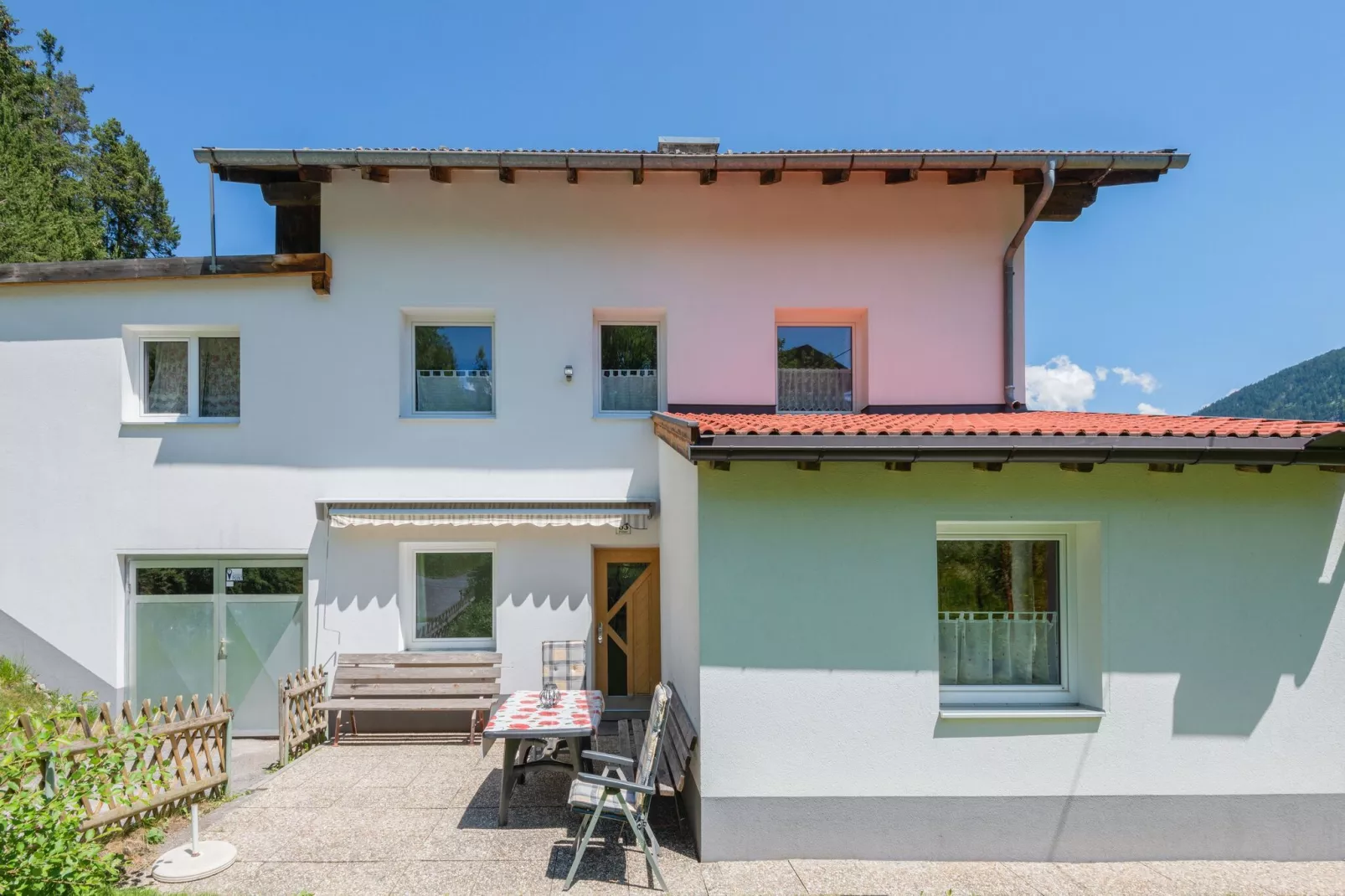 Ferienhaus Hairer-Extérieur été