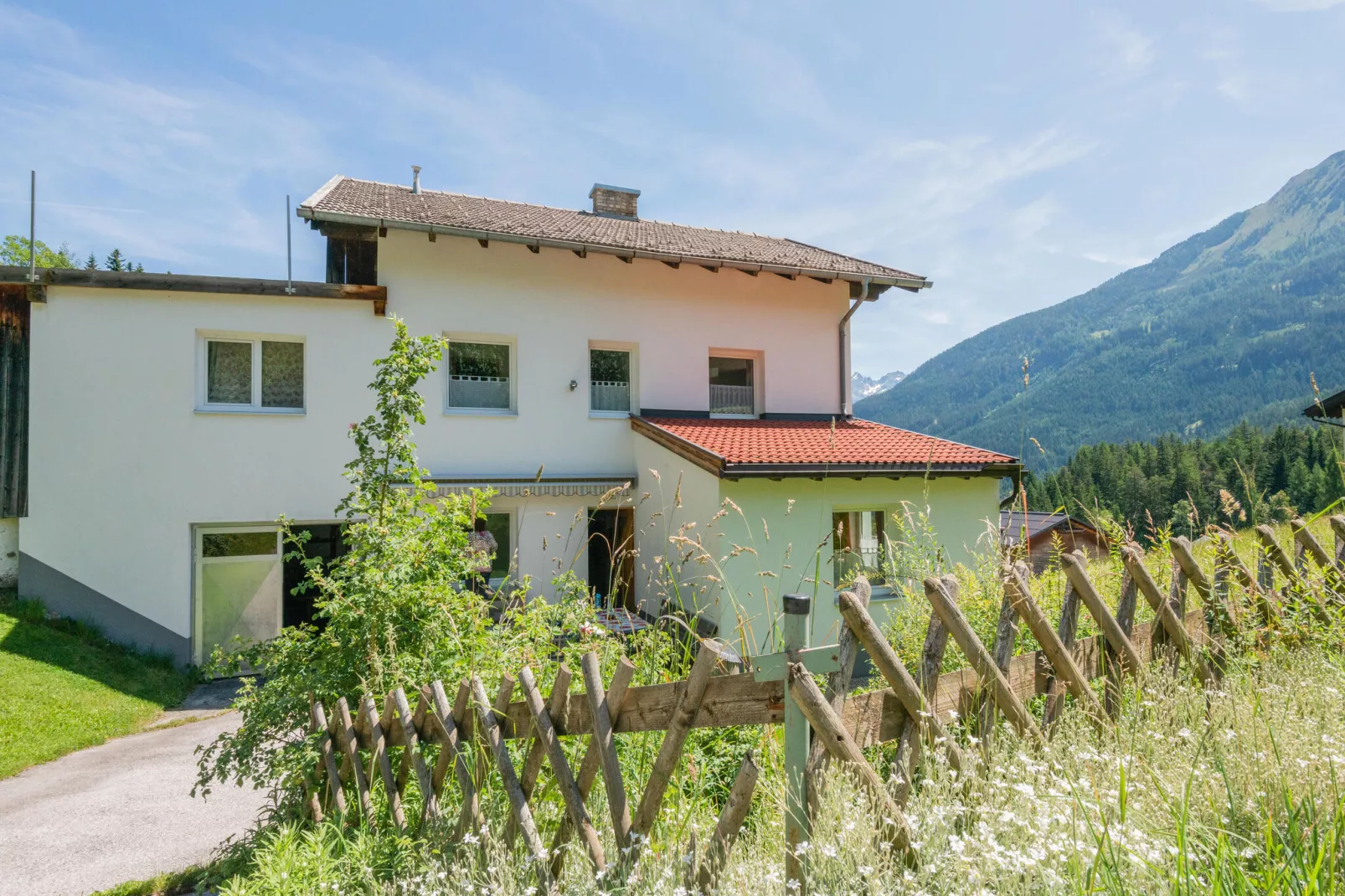 Ferienhaus Hairer-Extérieur été