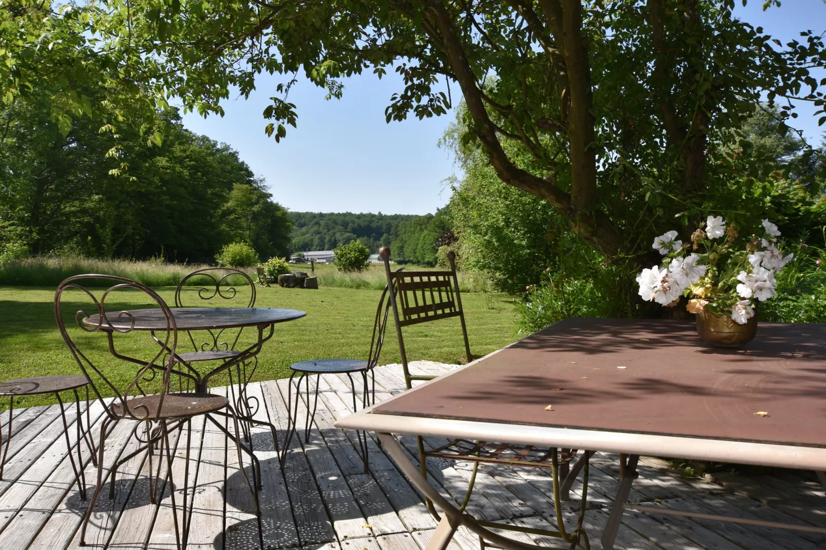 NOISETTE - beneden-Terrace balcony