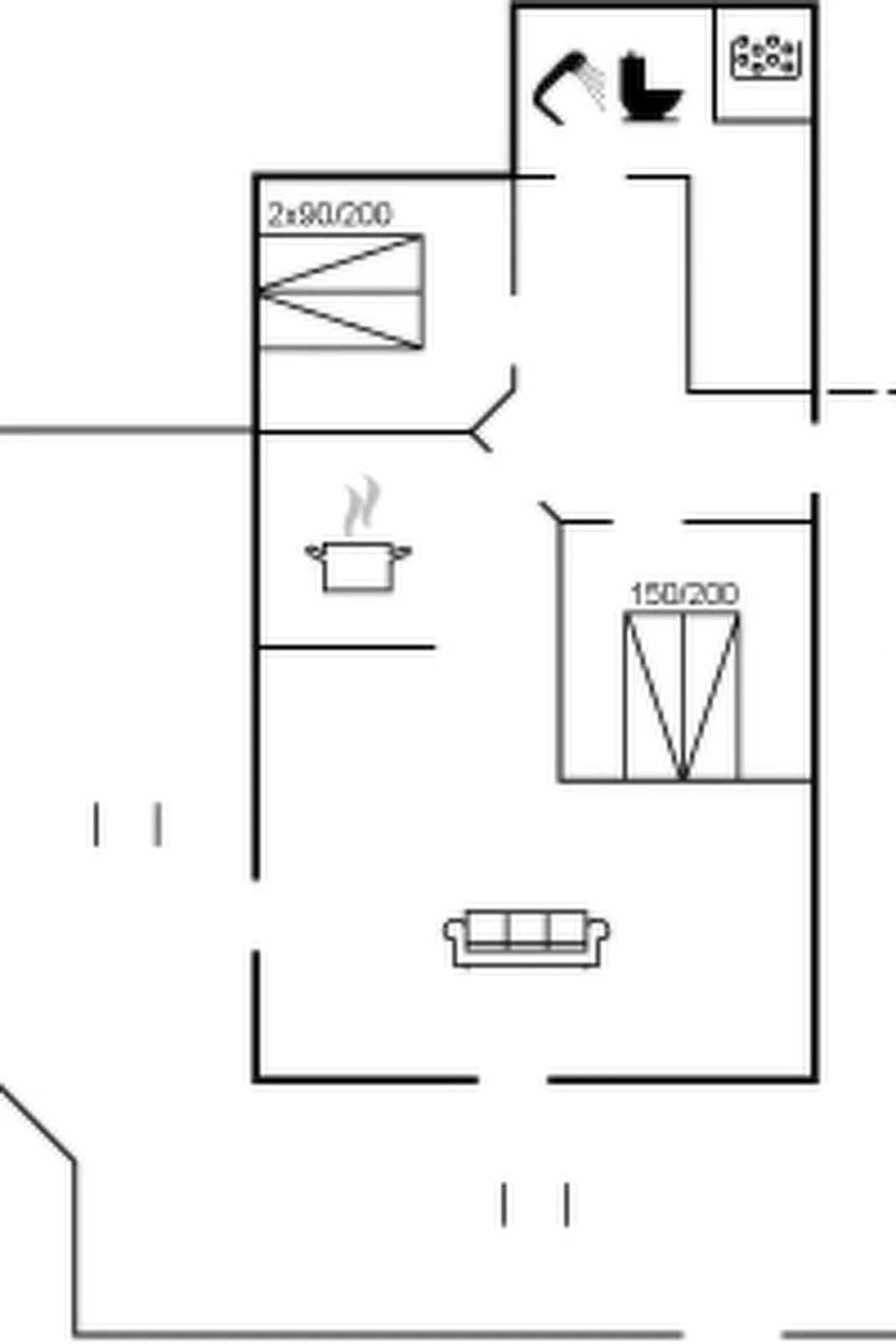 "Ristana" - 100m from the sea-Inside