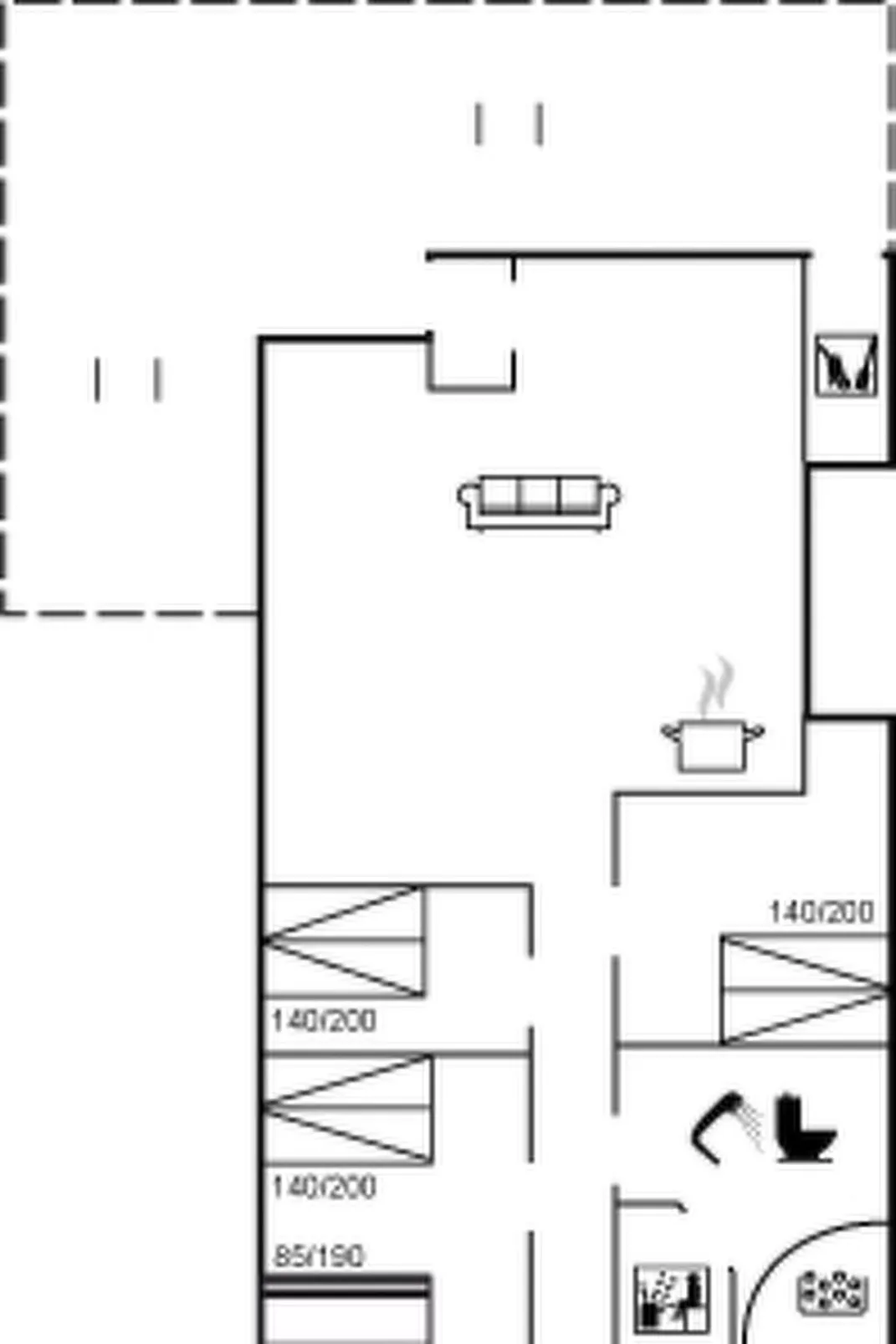 "Sixten" - 450m from the sea-Inside