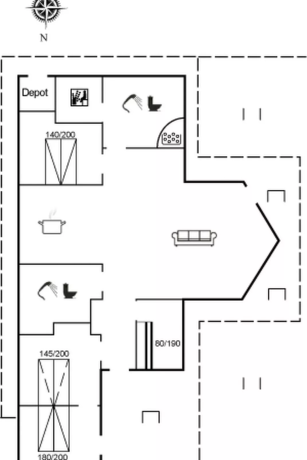 "Aniela" - 150m from the sea-Inside