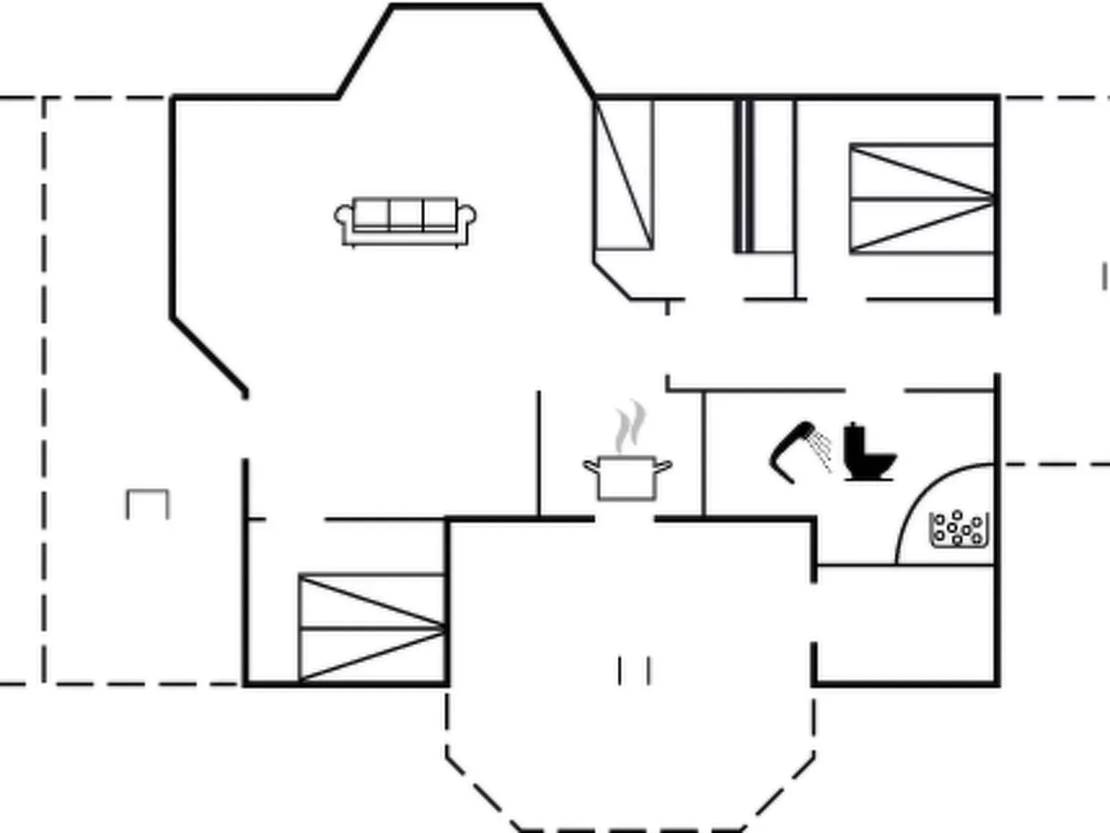"Asta" - 85m from the sea-Inside