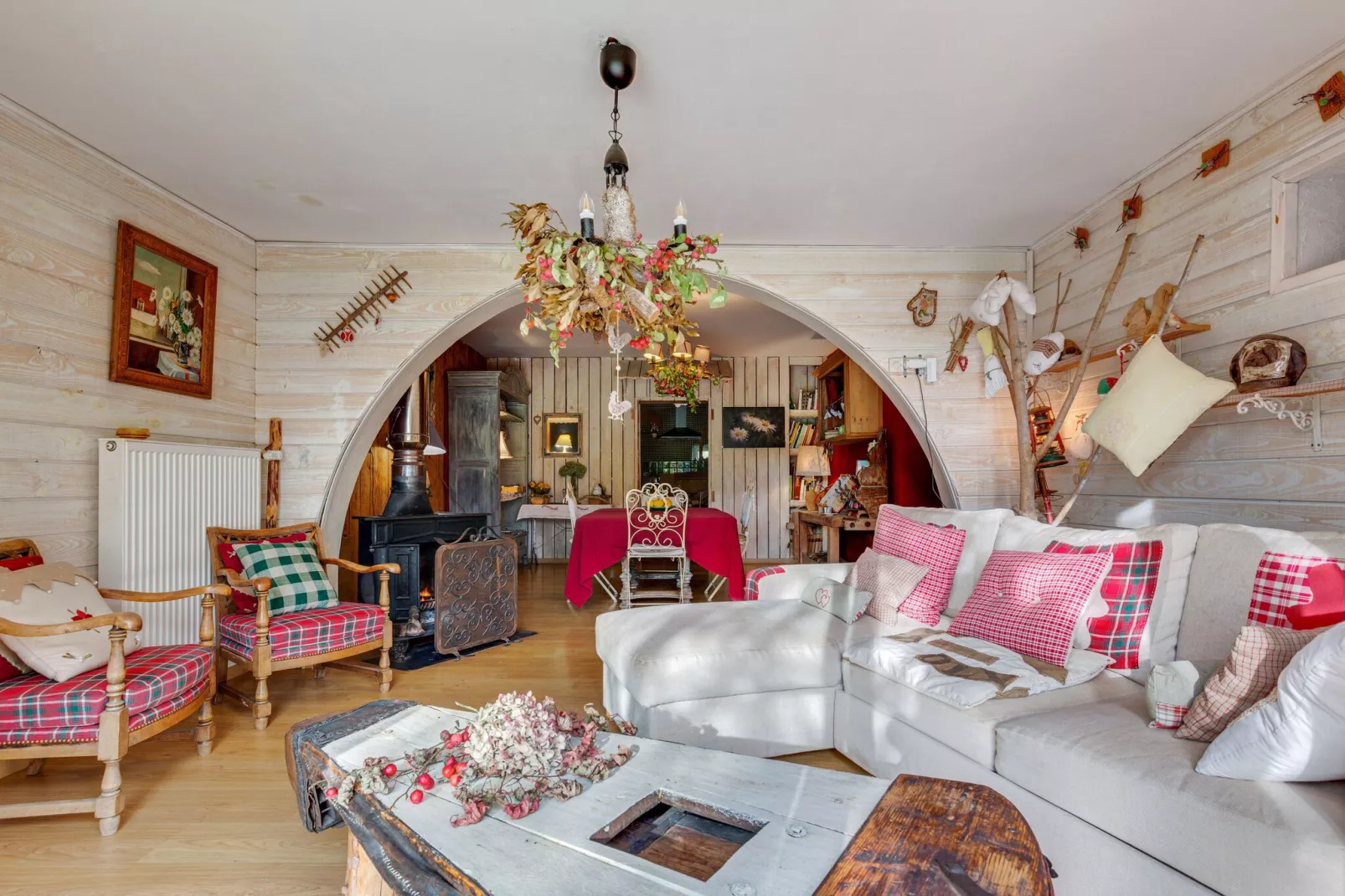 MAISON DE VACANCES NOISETTE 7p-Living room