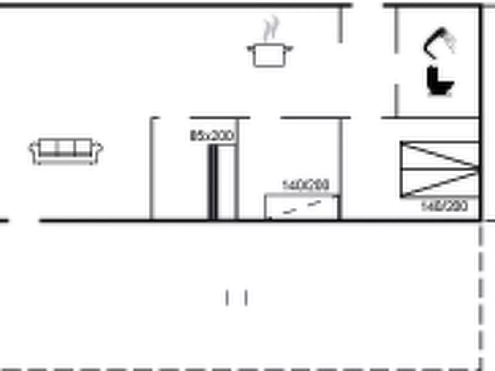"Ehawee" - 350m from the sea-Inside