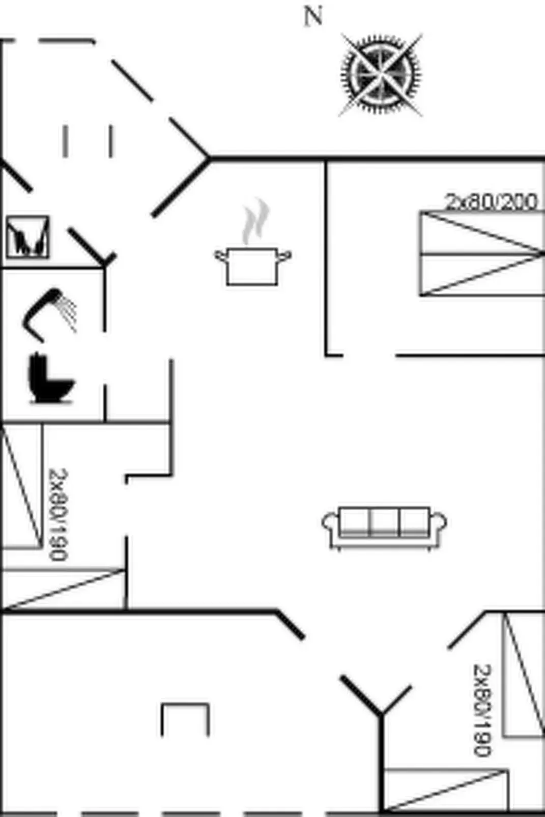 "Eeva" - 500m from the sea-Inside