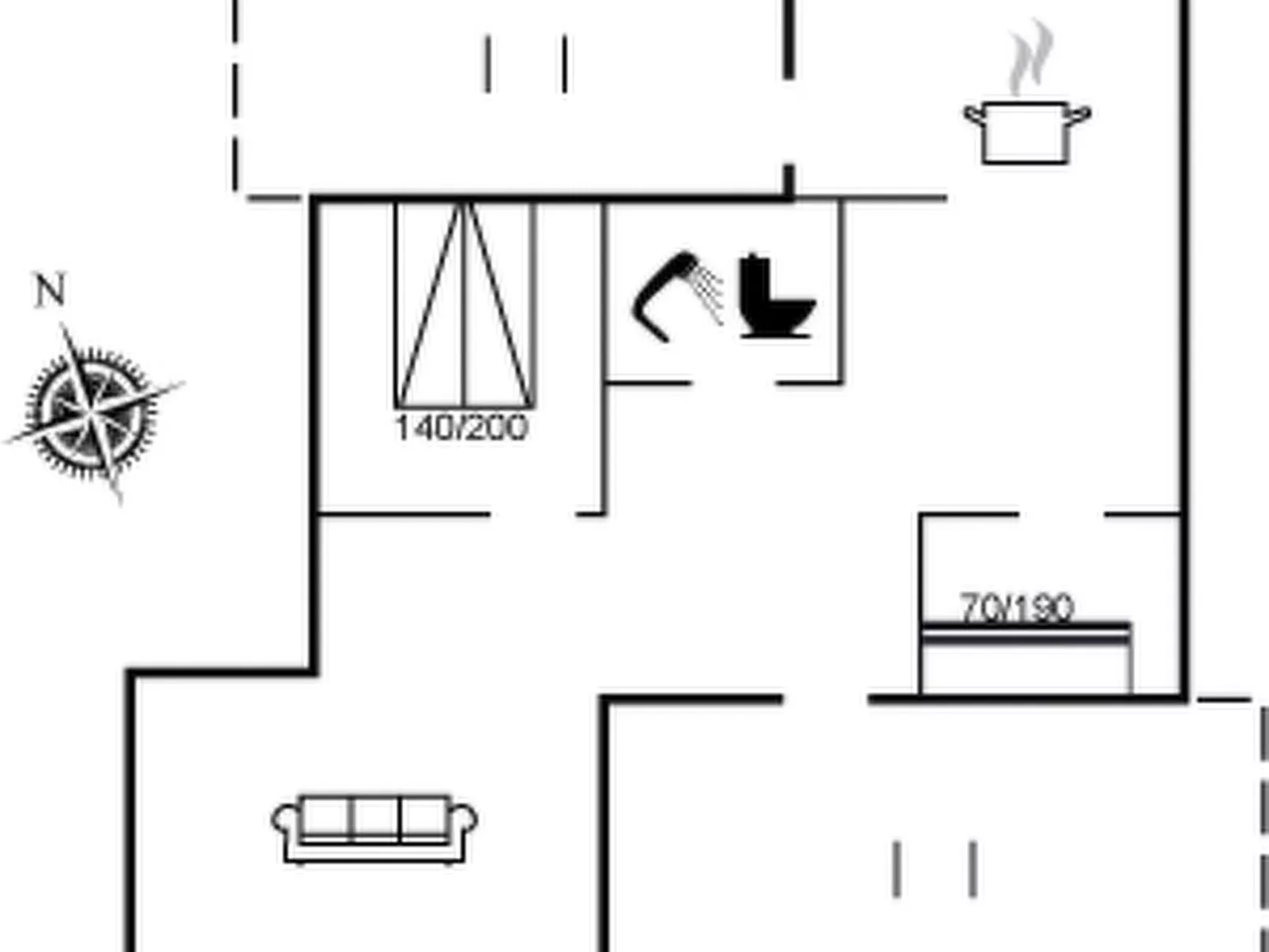 "Glady" - 500m from the sea-Inside