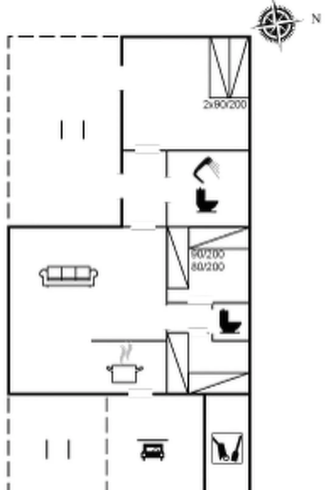 "Ahti" - 900m from the sea-Inside