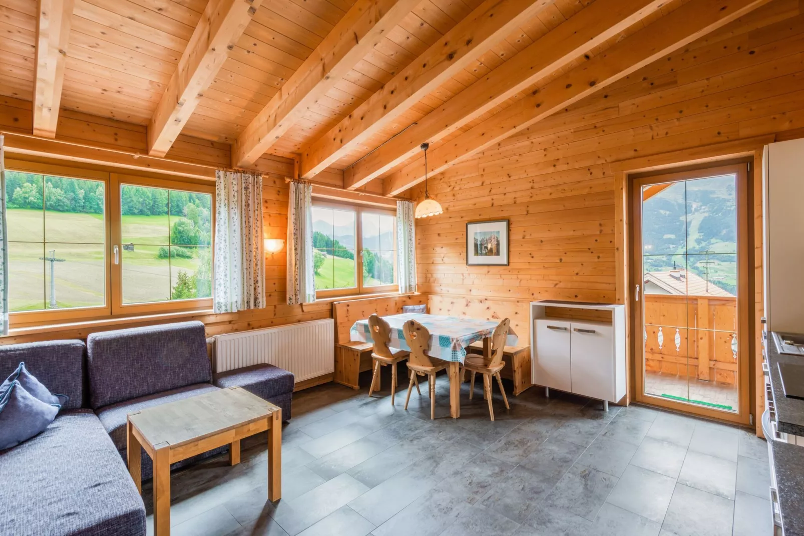 Appartement Edelweiss-Living room