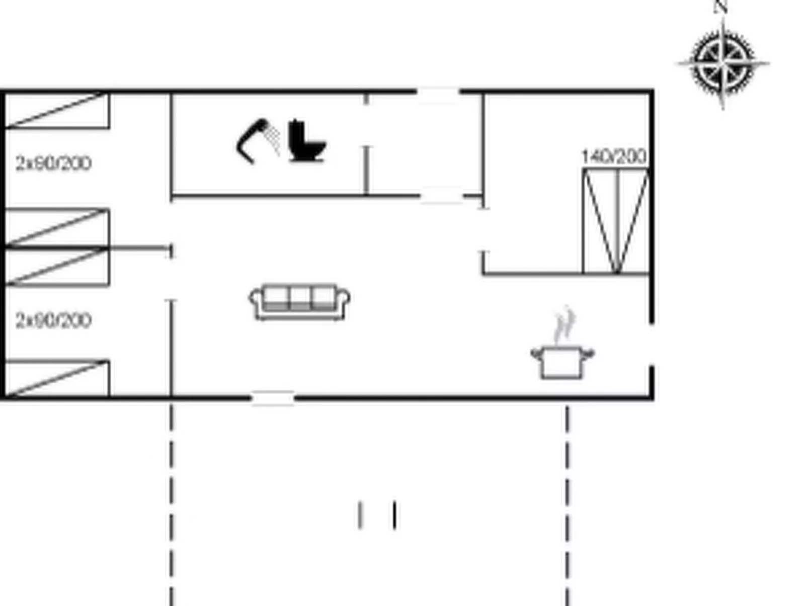 "Andriana" - 600m from the sea-Inside