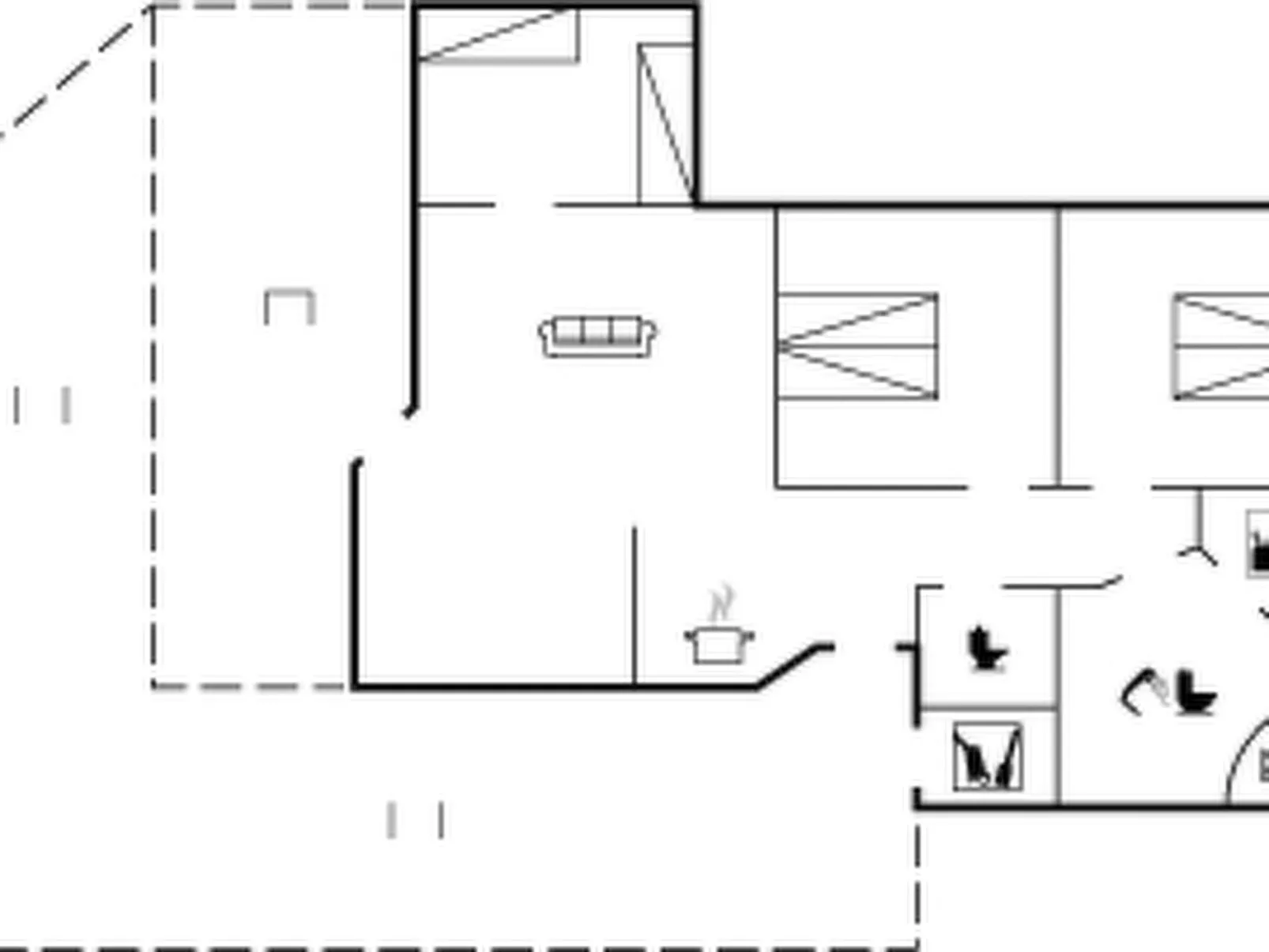 "Hilke" - 850m from the sea-Inside