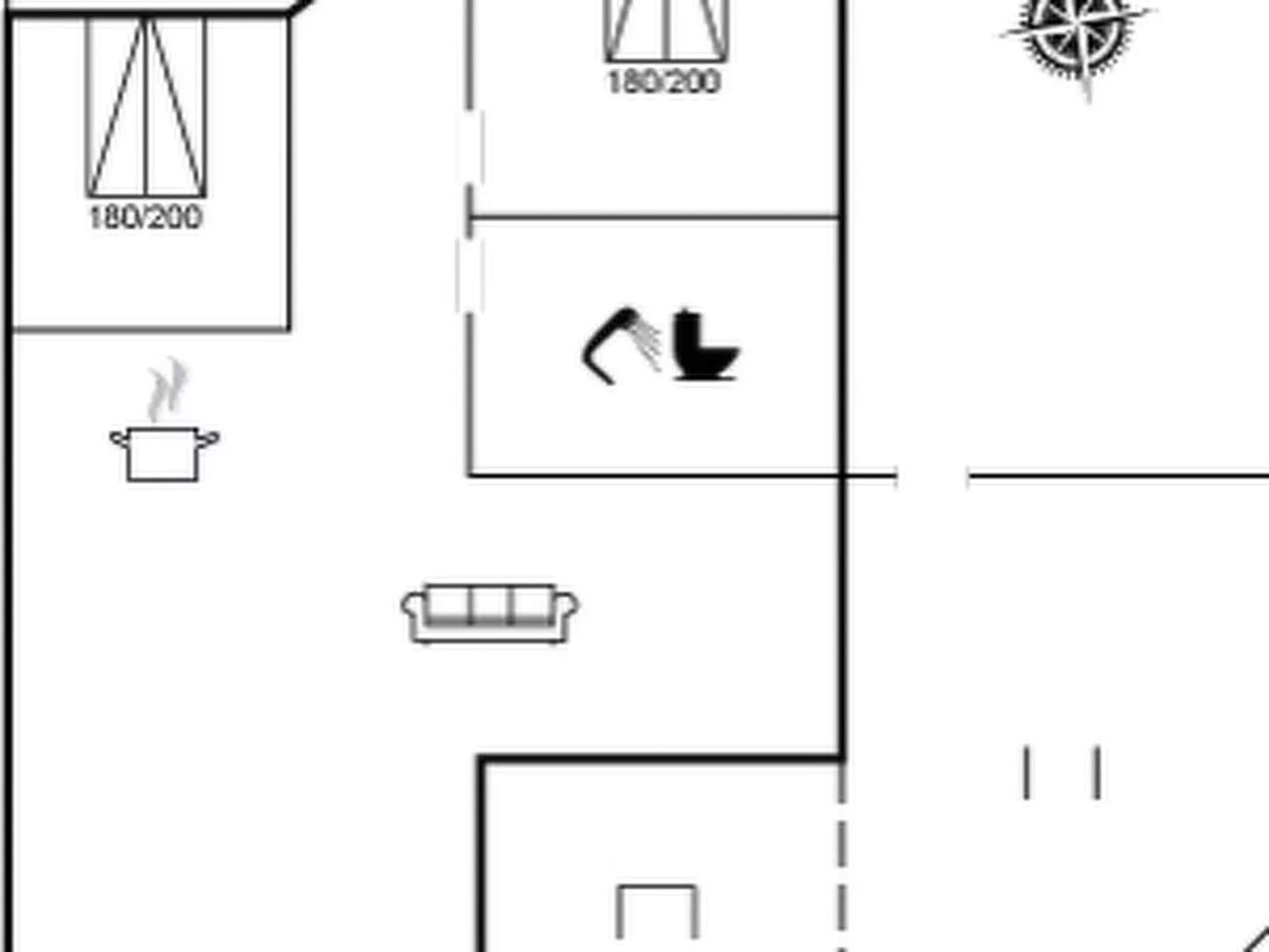 "Erich" - 1.8km from the sea-Inside