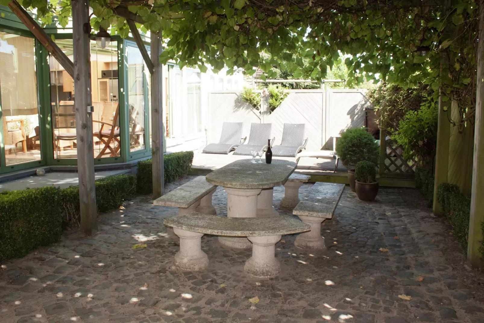 Normandie-Gardens summer