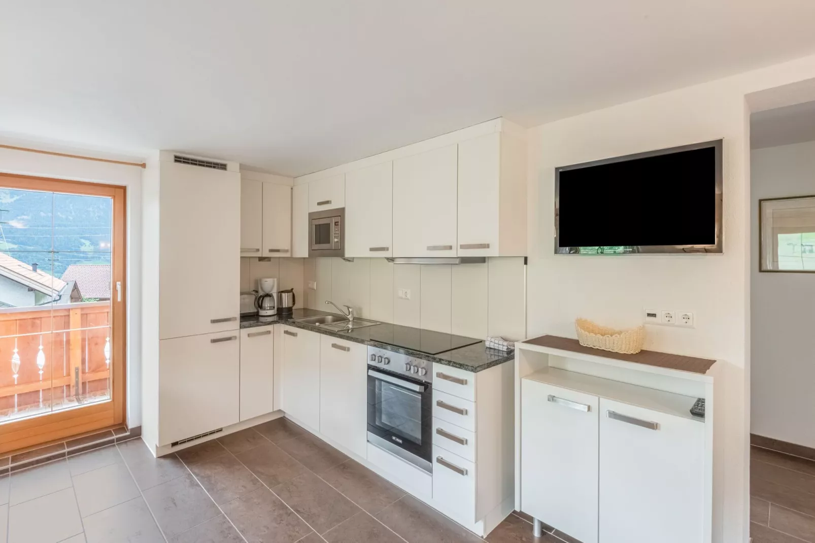 Appartement Almrose-Cuisine