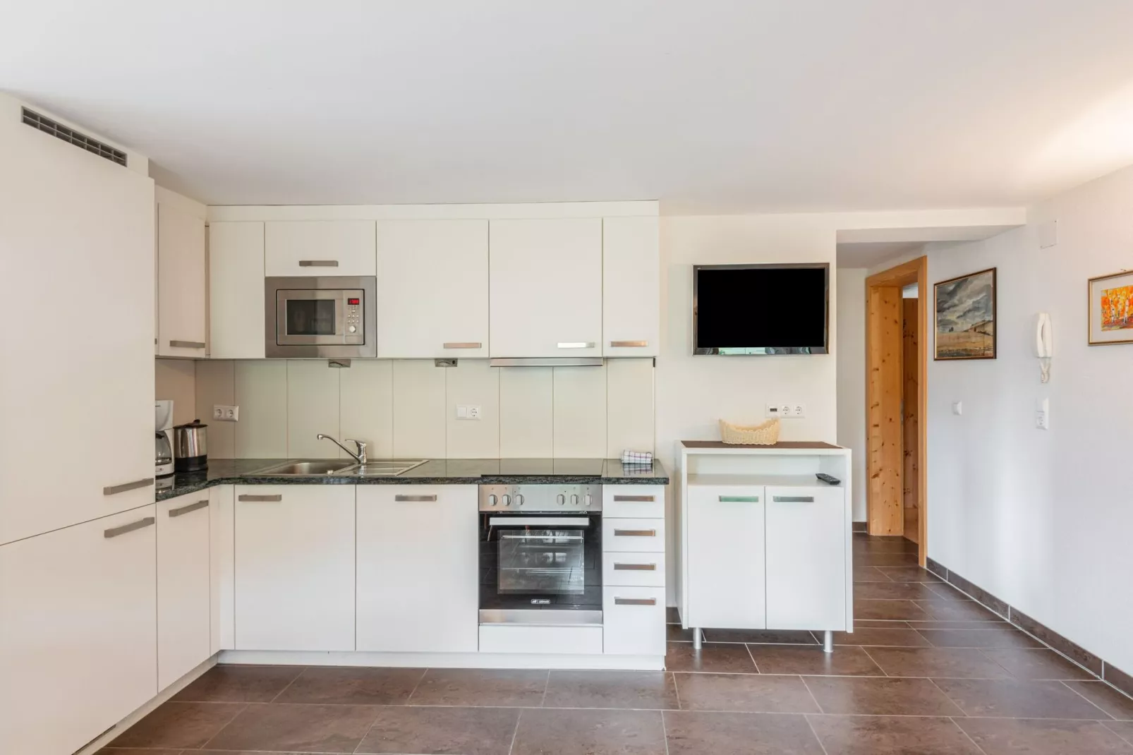 Appartement Almrose-Cuisine