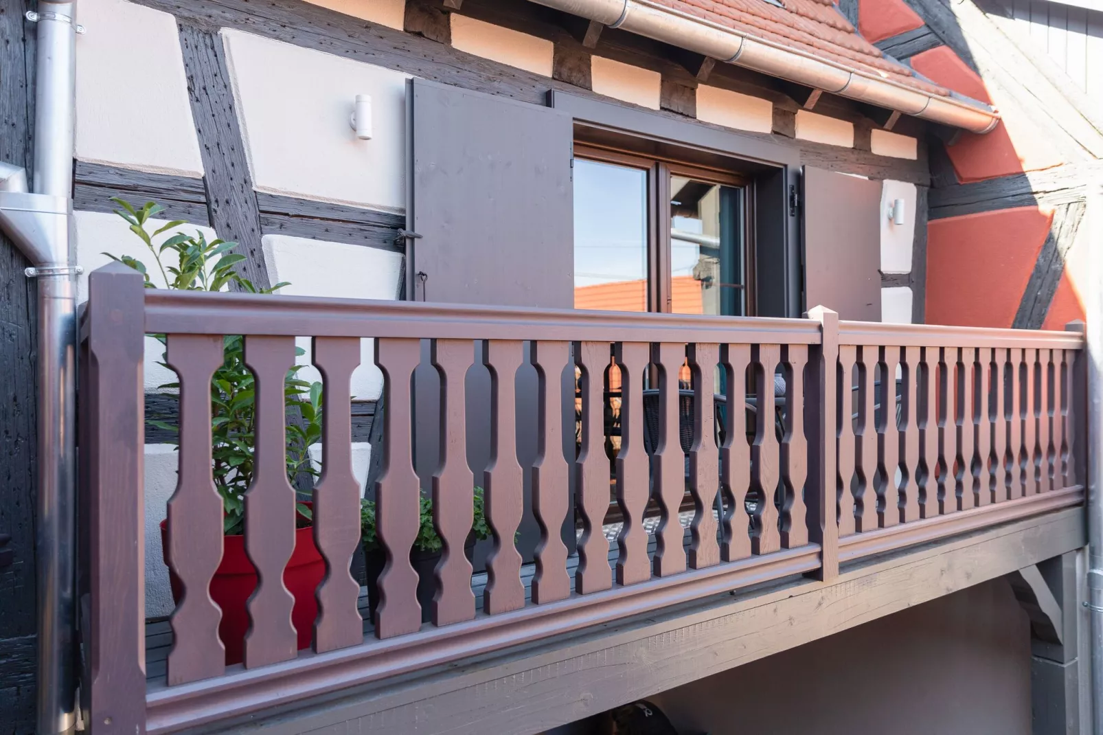 Magnifique Appartement Alsacien-Terrace balcony