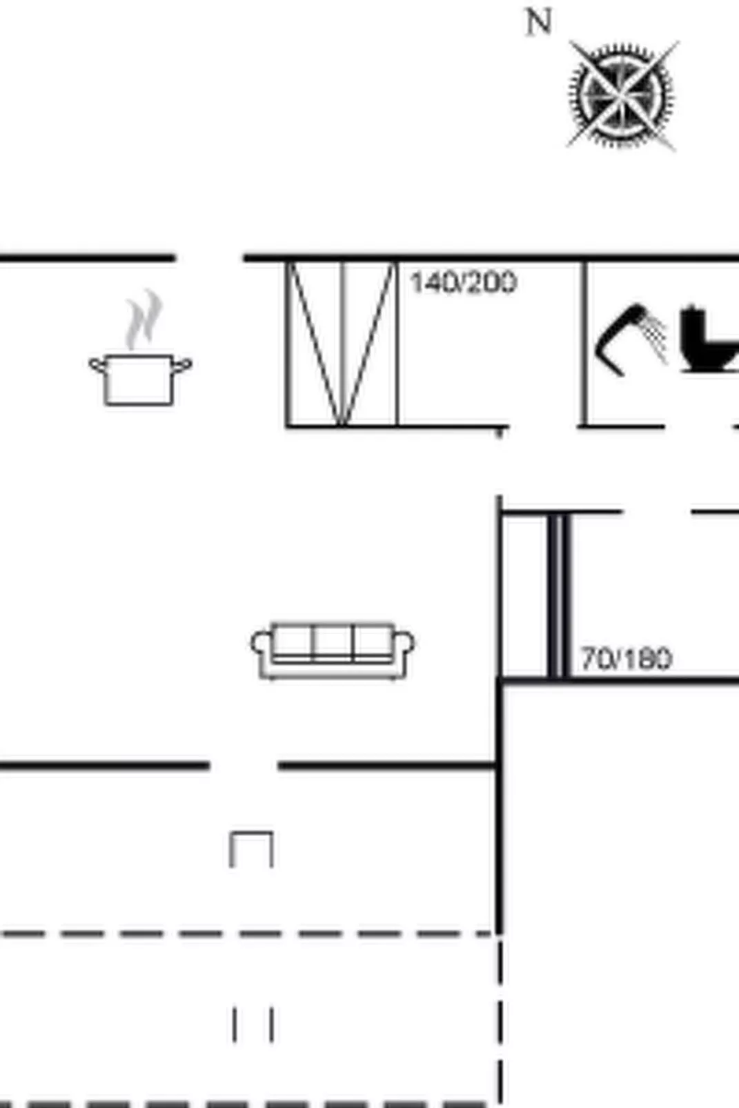 "Caisa" - 300m from the sea-Inside