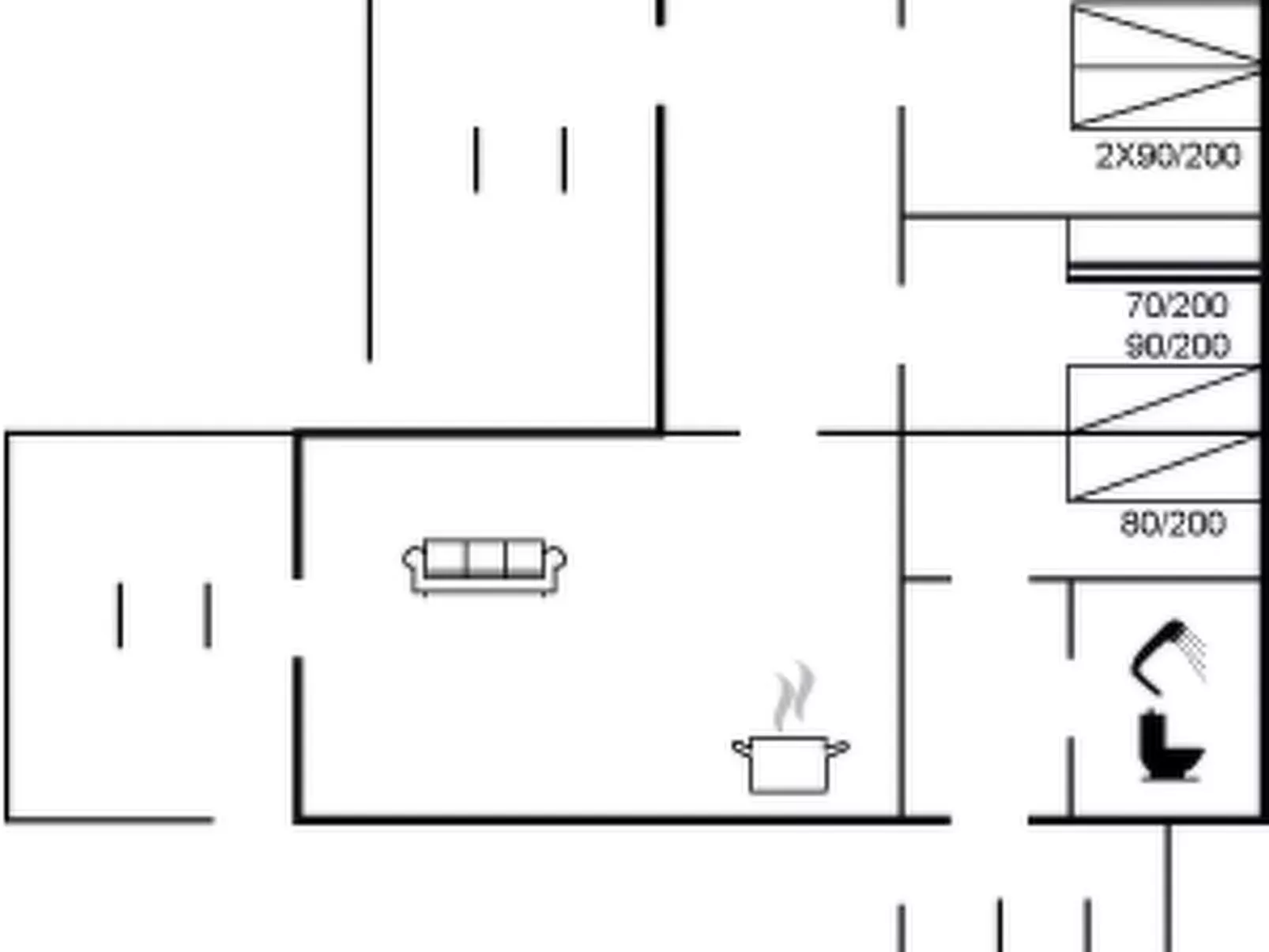 "Erikke" - 300m from the sea-Inside