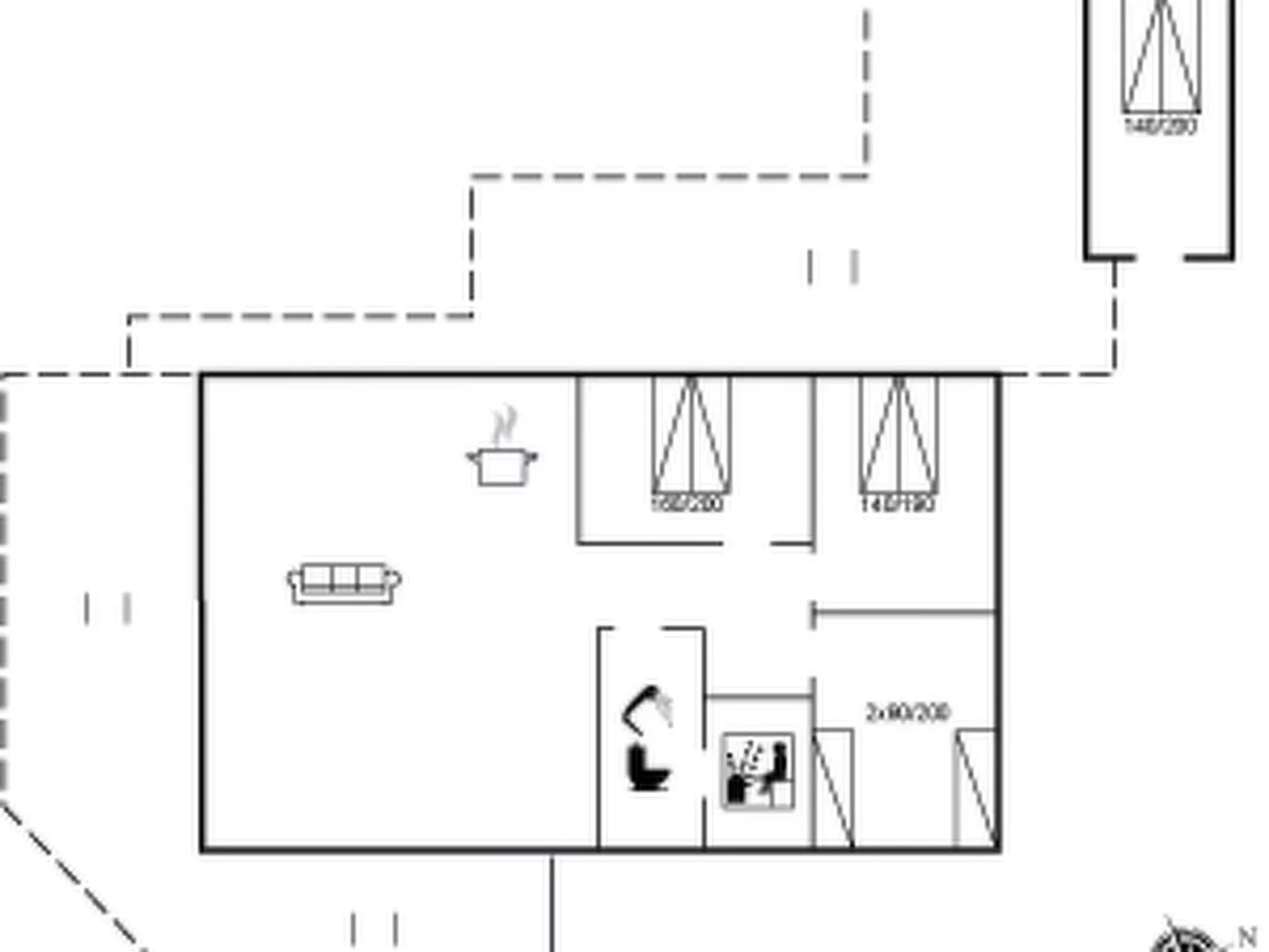 "Tove" - 1.5km from the sea-Inside