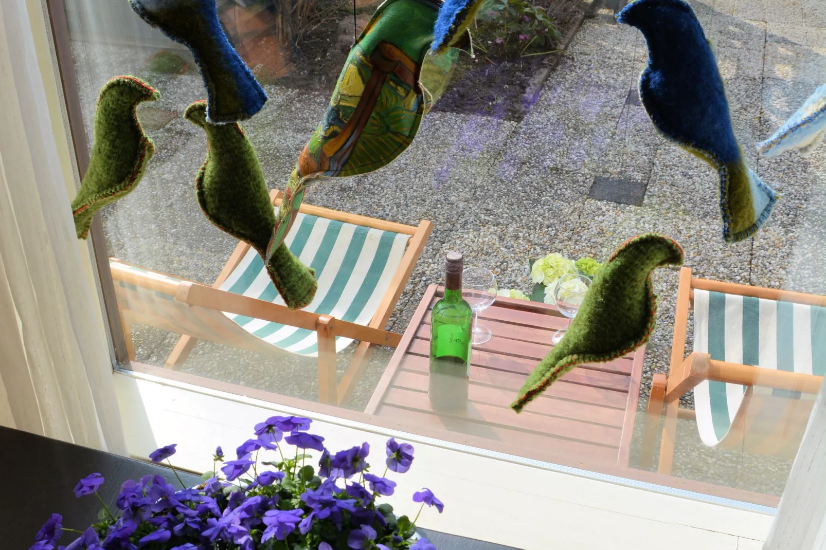 Patchwork-Terrace balcony