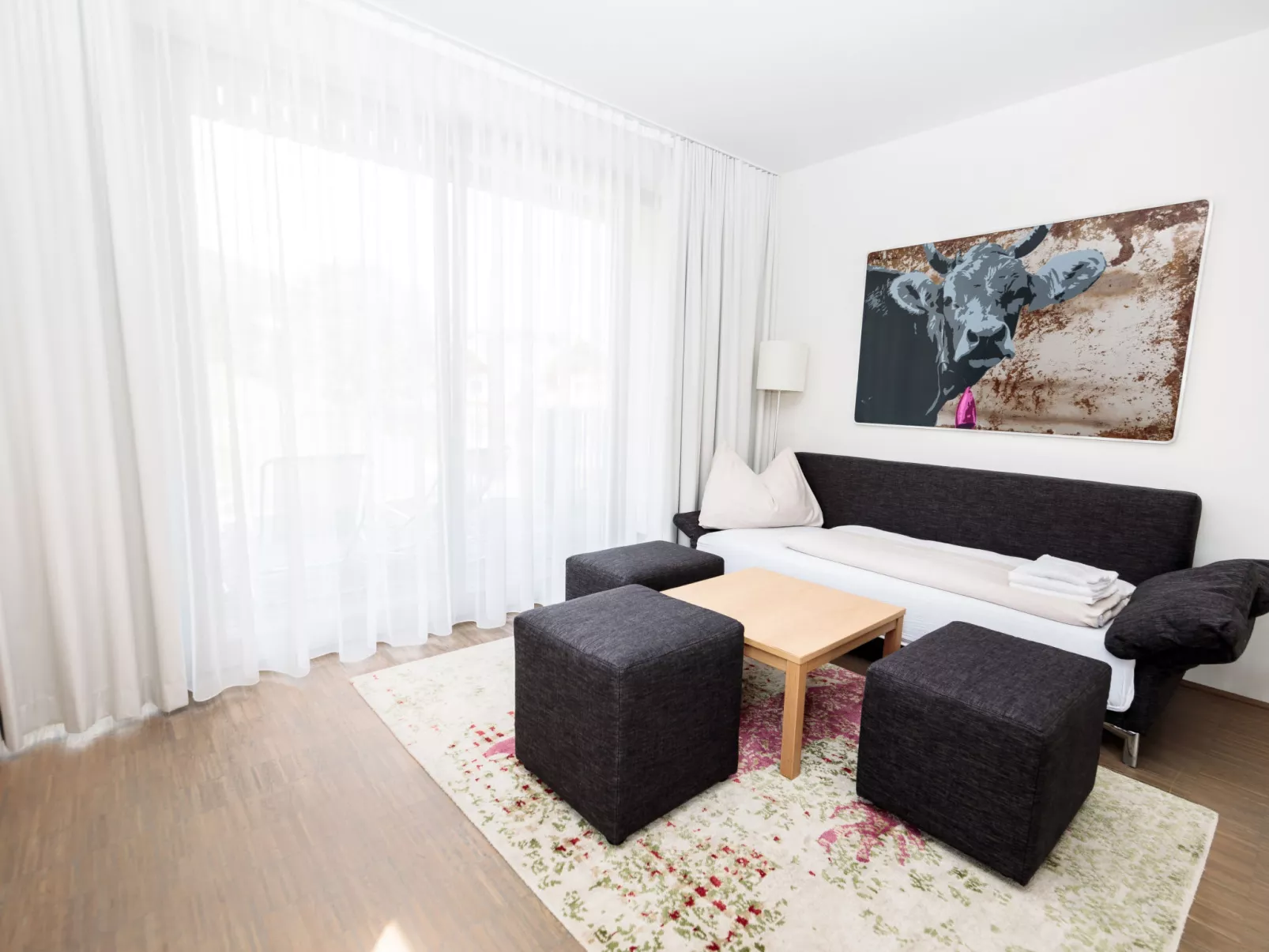 Mit 2 Schlafzimmern & Privater Sauna-Inside