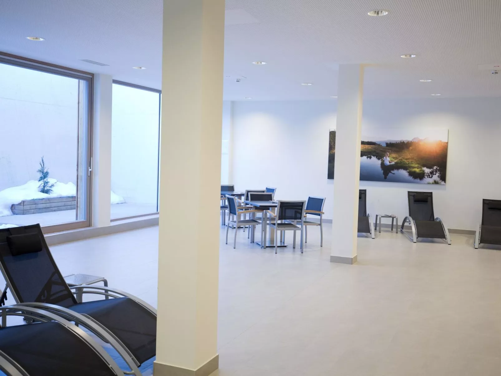Mit 2 Schlafzimmern & Privater Sauna-Inside
