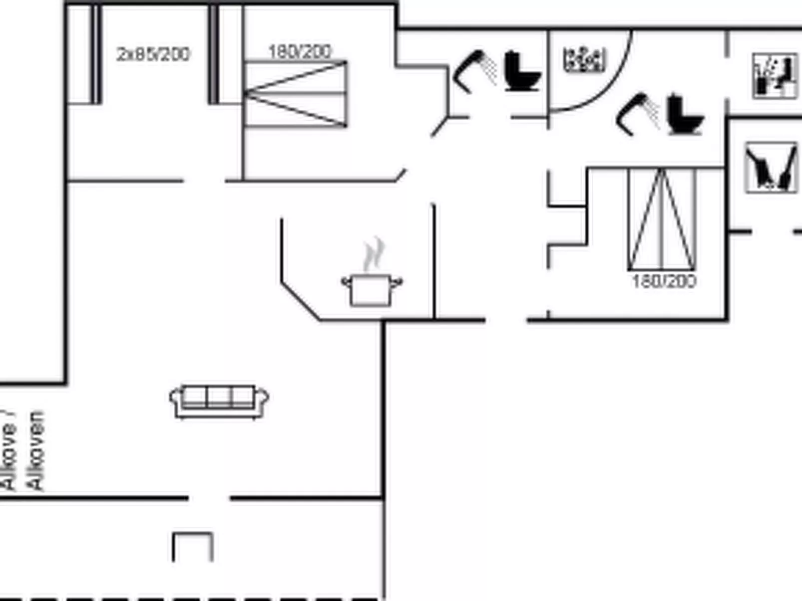 "Riste" - 450m from the sea-Inside
