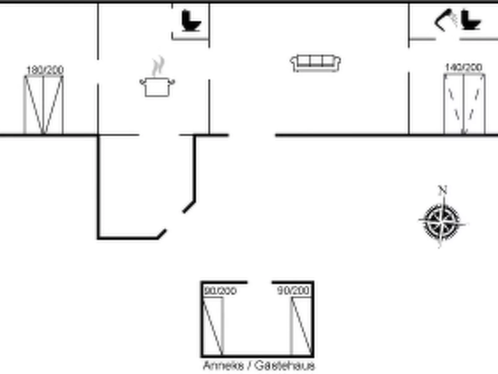 "Ylvie" - 150m from the sea-Inside
