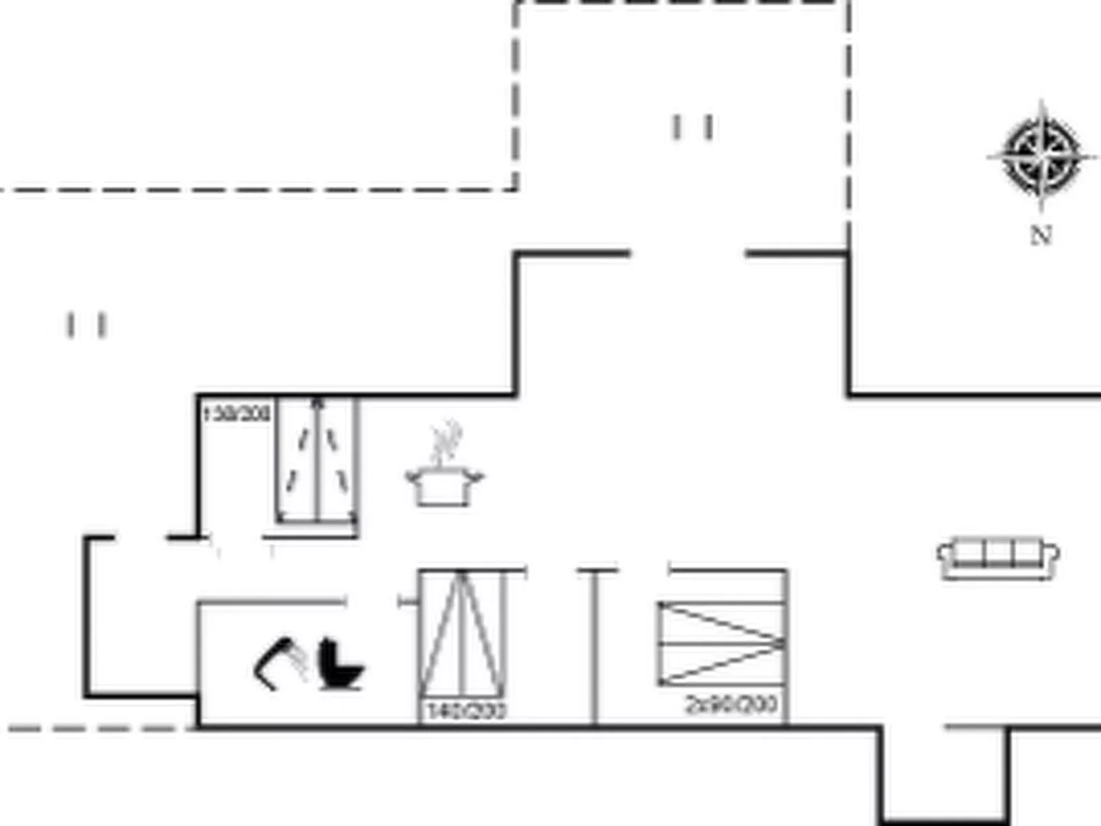 "Thore" - 400m from the sea-Inside