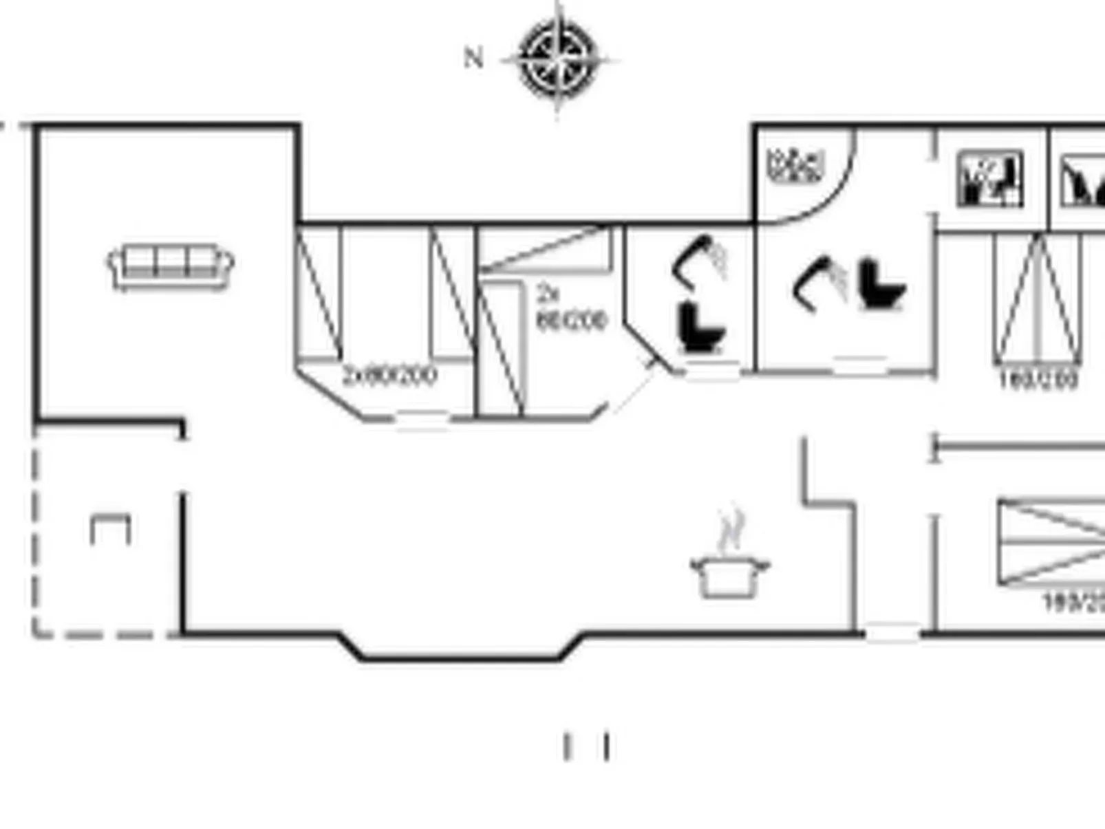 "Frerich" - 1.5km from the sea-Inside