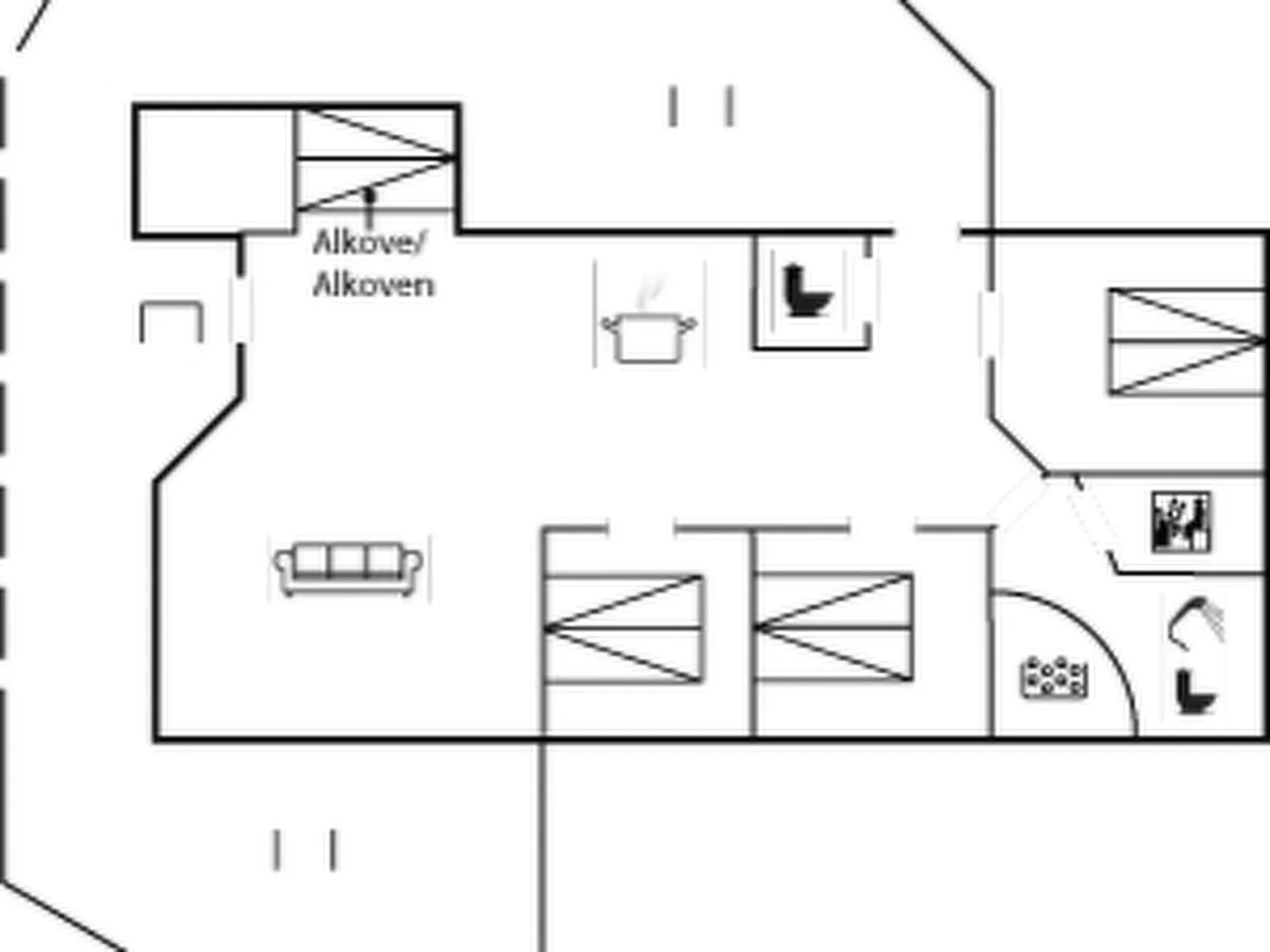 "Alexis" - 250m from the sea-Inside