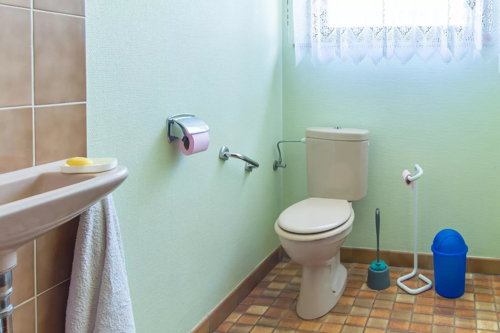 Au Cheval Blanc-Salle de bain