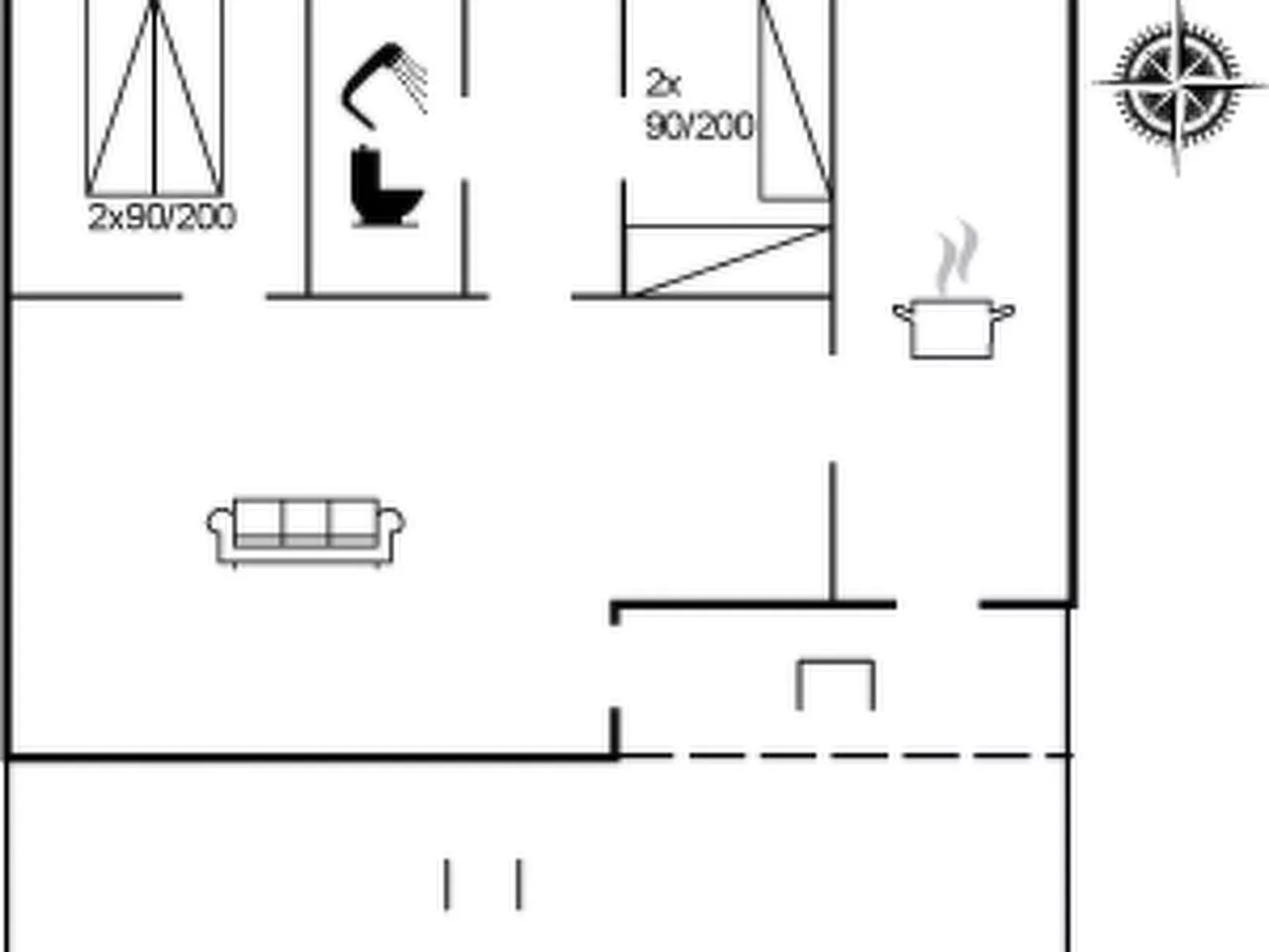 "Rico" - 200m from the sea-Inside