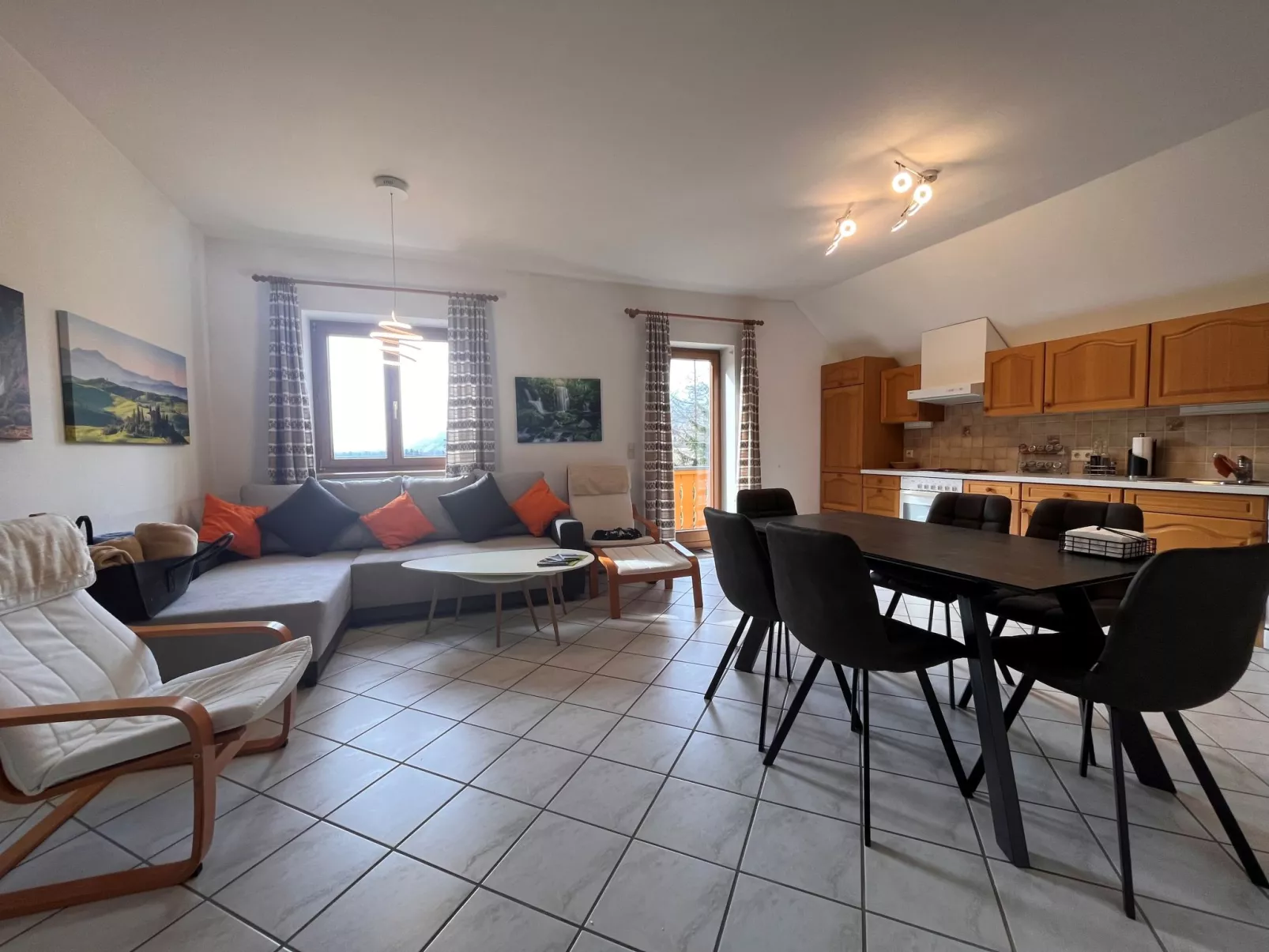The Orange Apartment-Inside