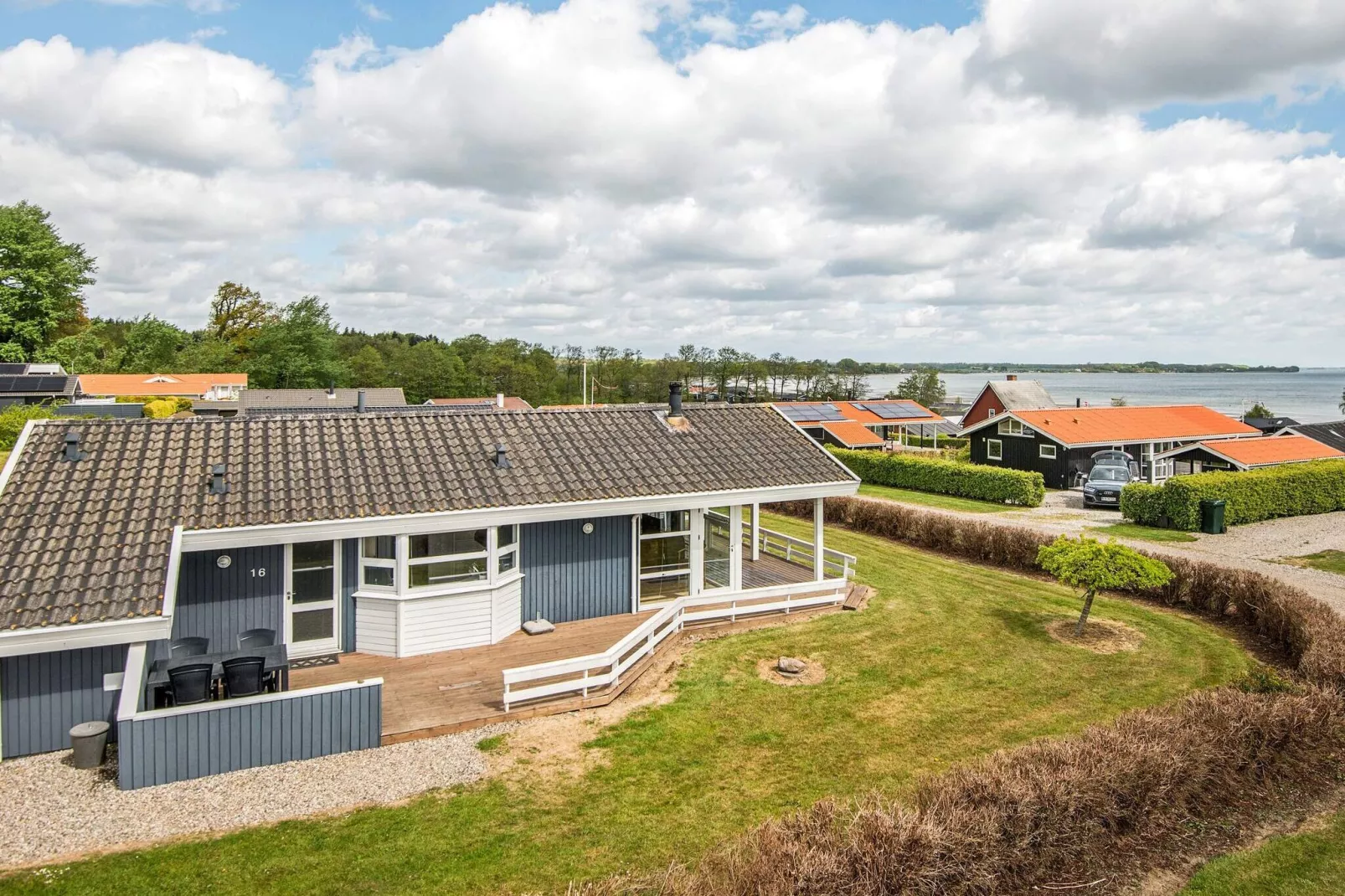 Maison de vacances pour 8 a Sjølund-By Traum-Vue sur l'eau