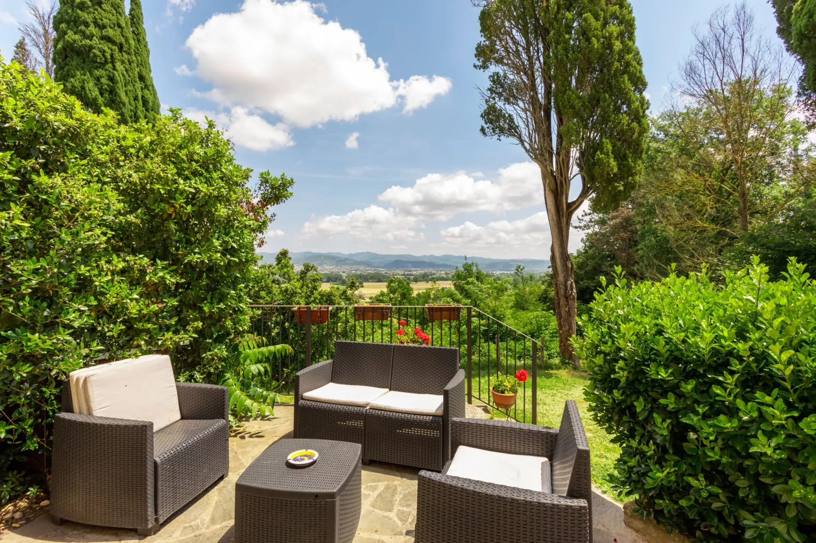 Belvedere-View in summer
