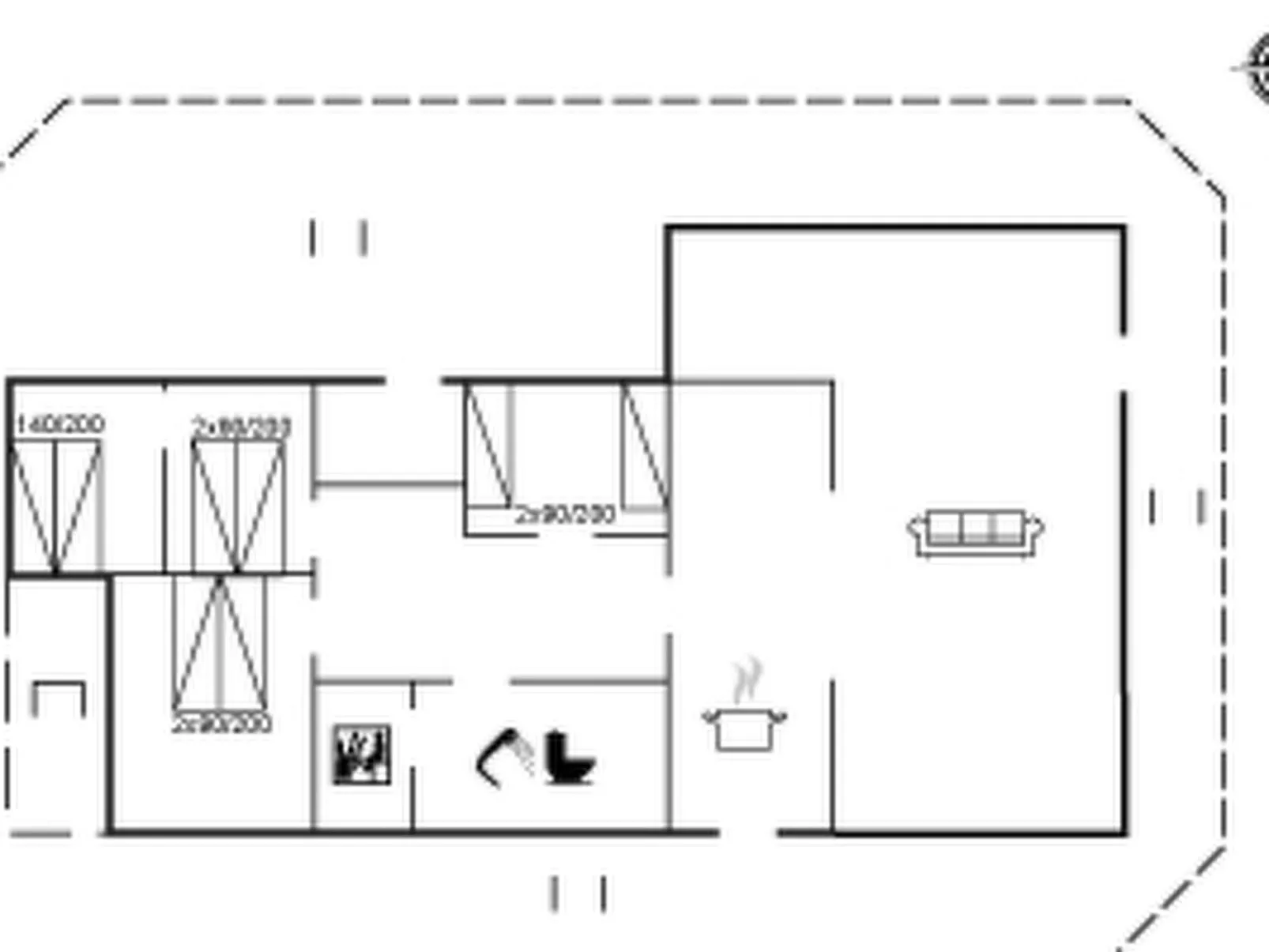 "Aika" - 500m from the sea-Inside