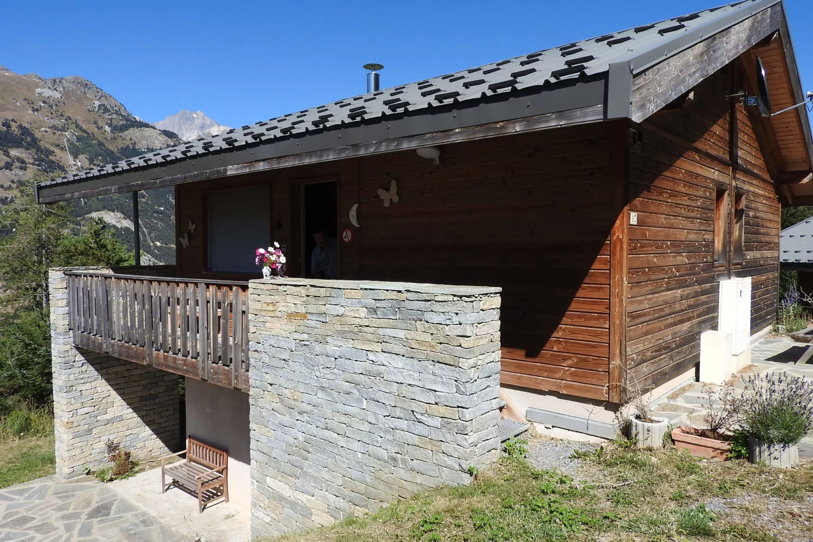 Spacious chalet in Villarodin-Bourget-Exterior summer