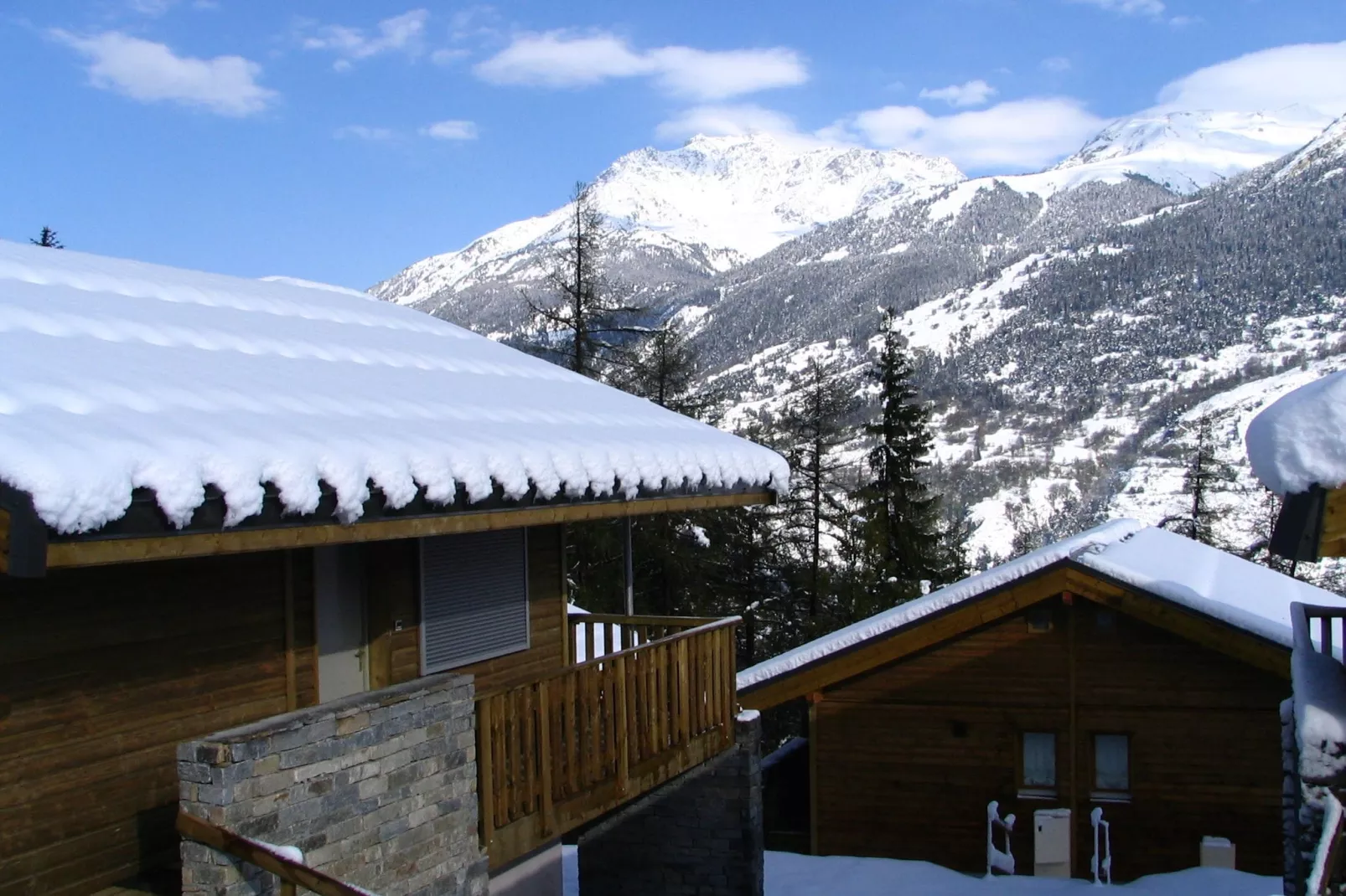 Spacious chalet in Villarodin-Bourget-Exterior winter